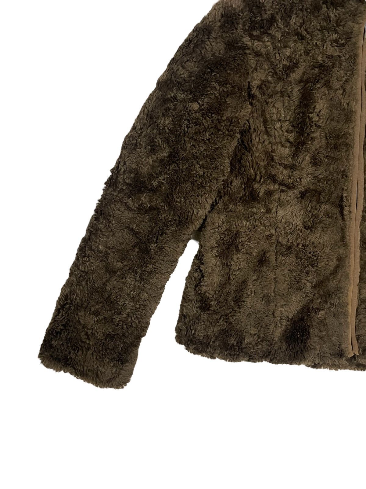 Japanese Brand Streetwear Grizzly Brown Faux Fur Jacket Size S / US 4 / IT 40 - 5 Thumbnail