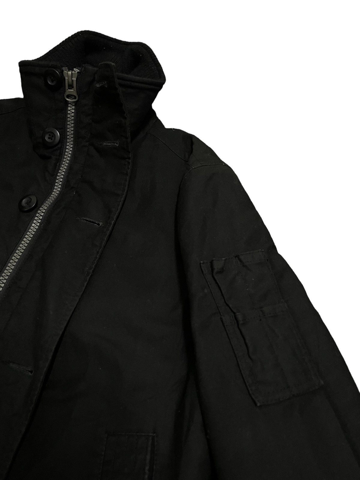 George George Duck Canvas Workwear All Black Detroit Jacket Size US M / EU 48-50 / 2 - 8 Thumbnail