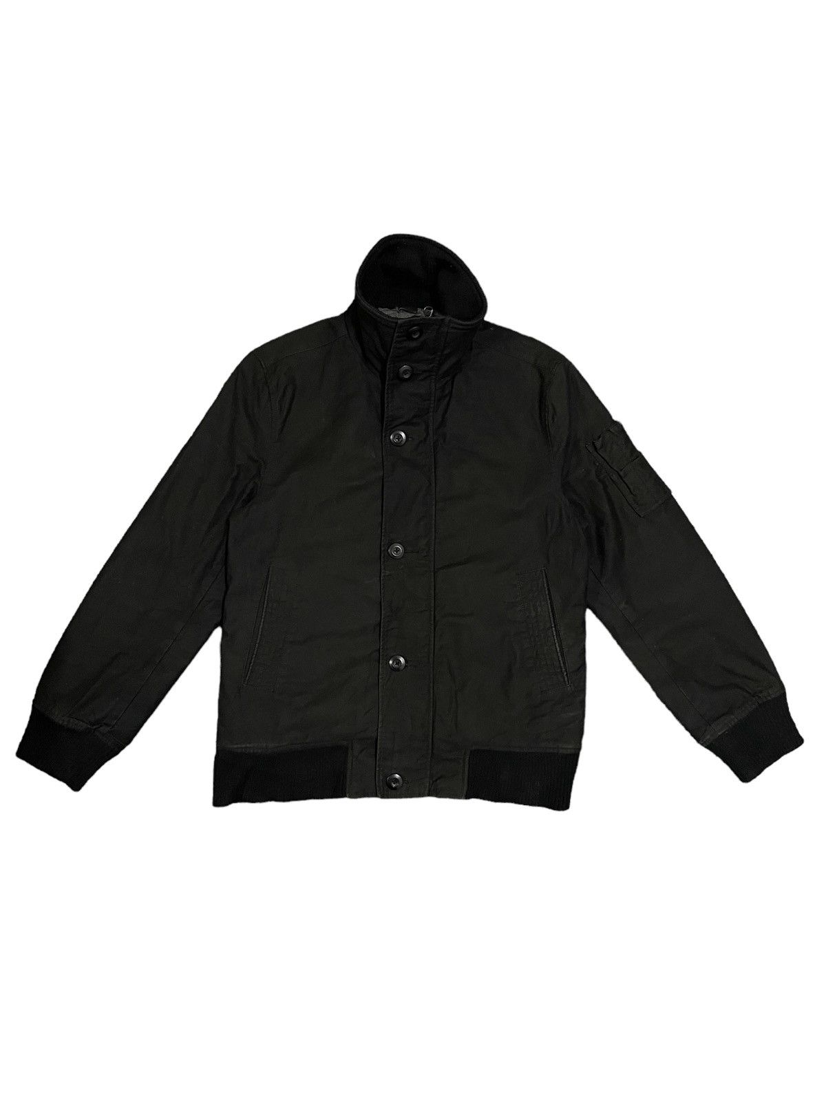 George George Duck Canvas Workwear All Black Detroit Jacket Size US M / EU 48-50 / 2 - 2 Thumbnail