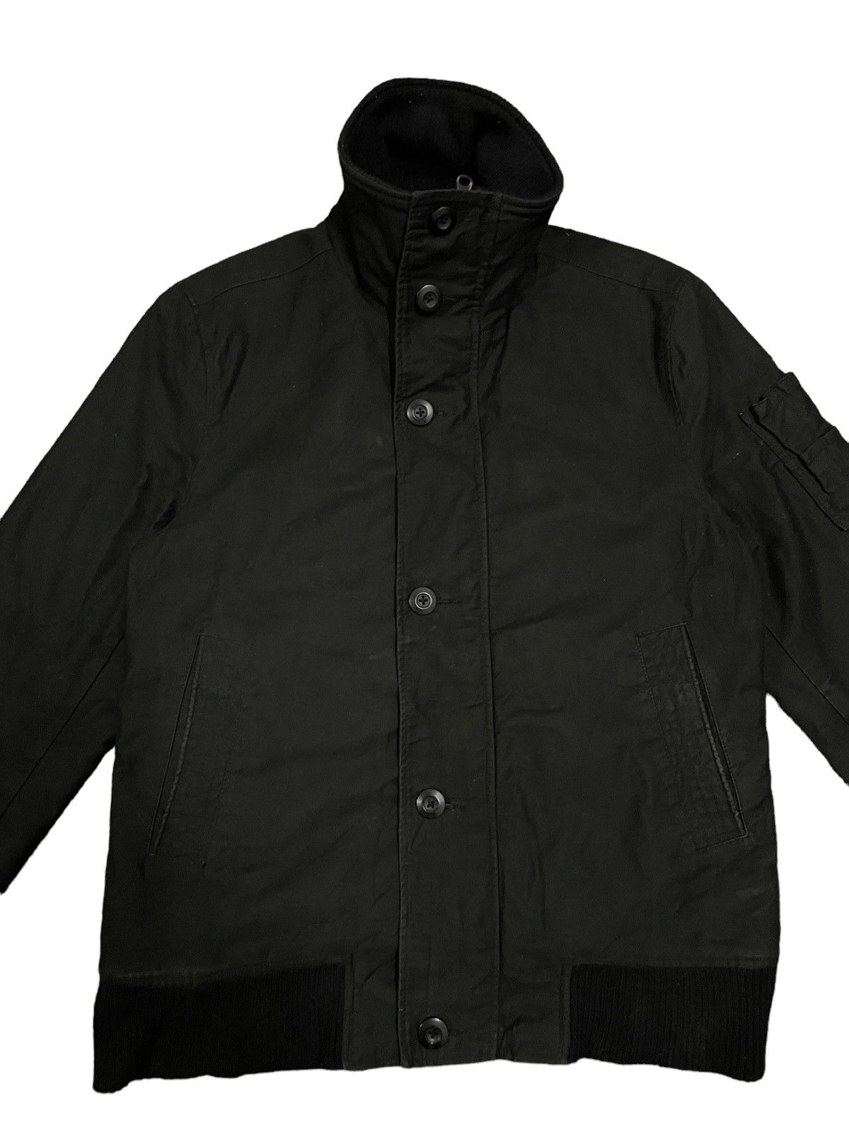 George George Duck Canvas Workwear All Black Detroit Jacket Size US M / EU 48-50 / 2 - 4 Thumbnail