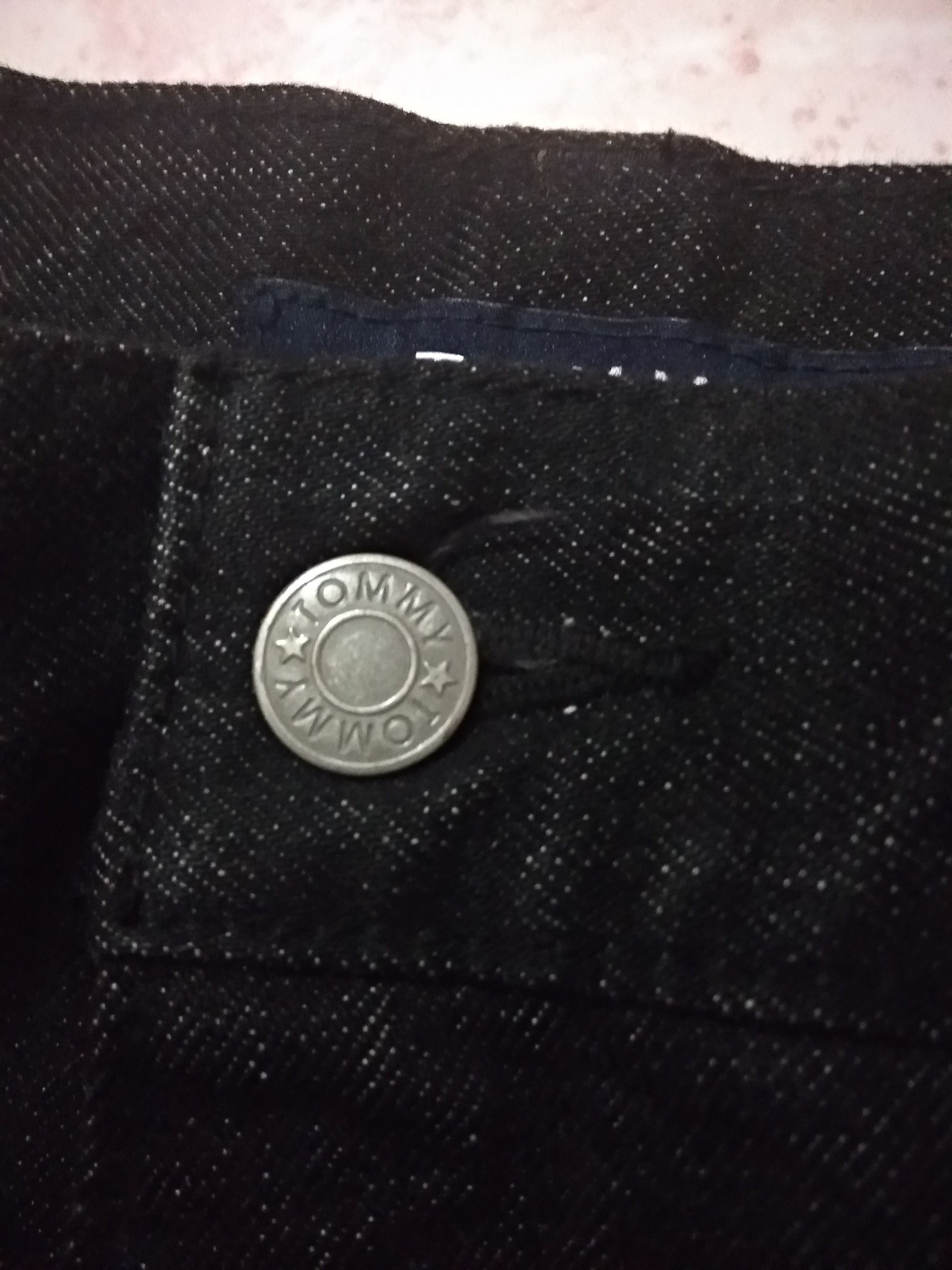 Tommy Hilfiger Vintage custom Tommy new york classic city big logo jeans Size US 37 - 7 Thumbnail