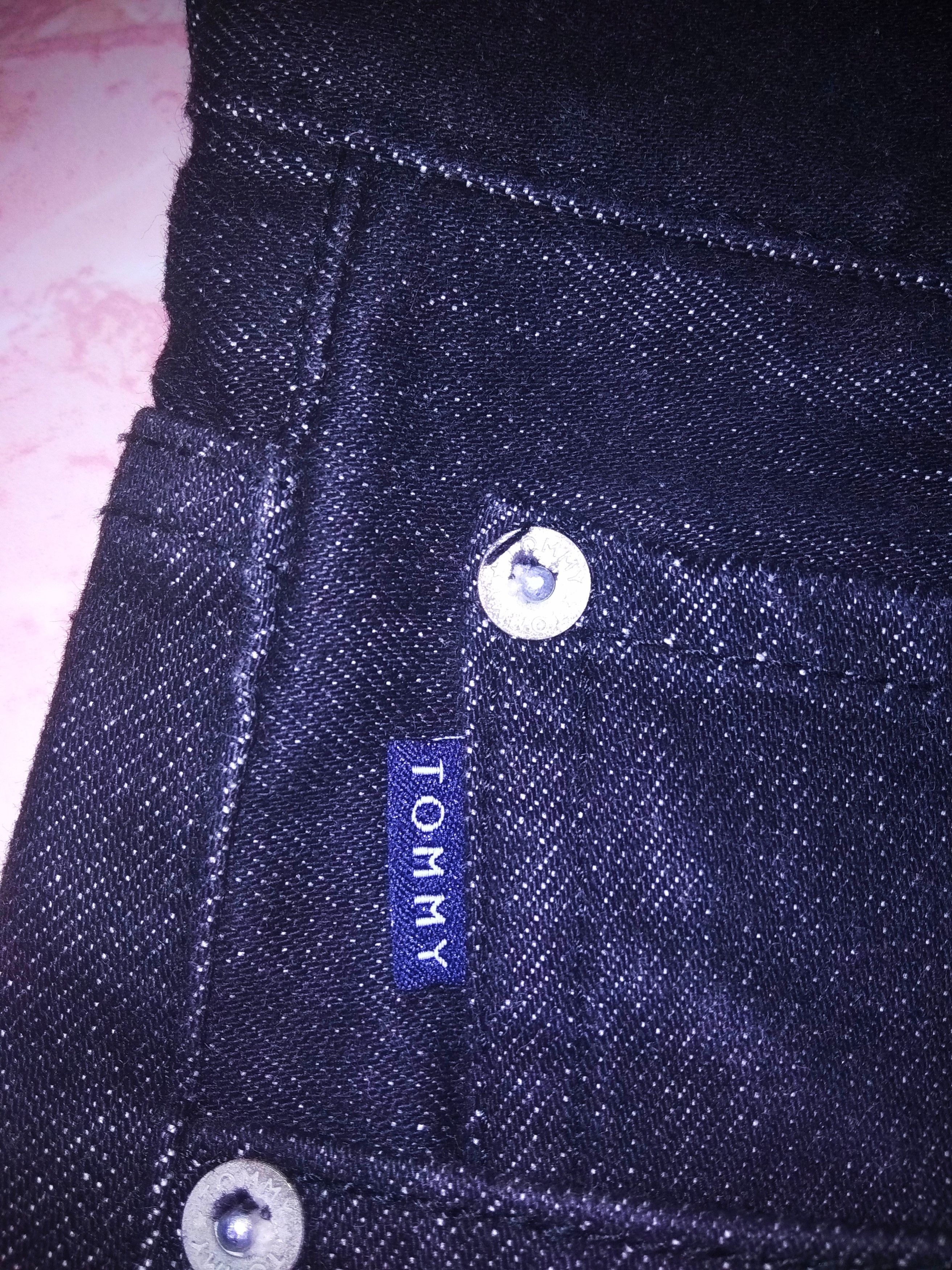 Tommy Hilfiger Vintage custom Tommy new york classic city big logo jeans Size US 37 - 9 Thumbnail