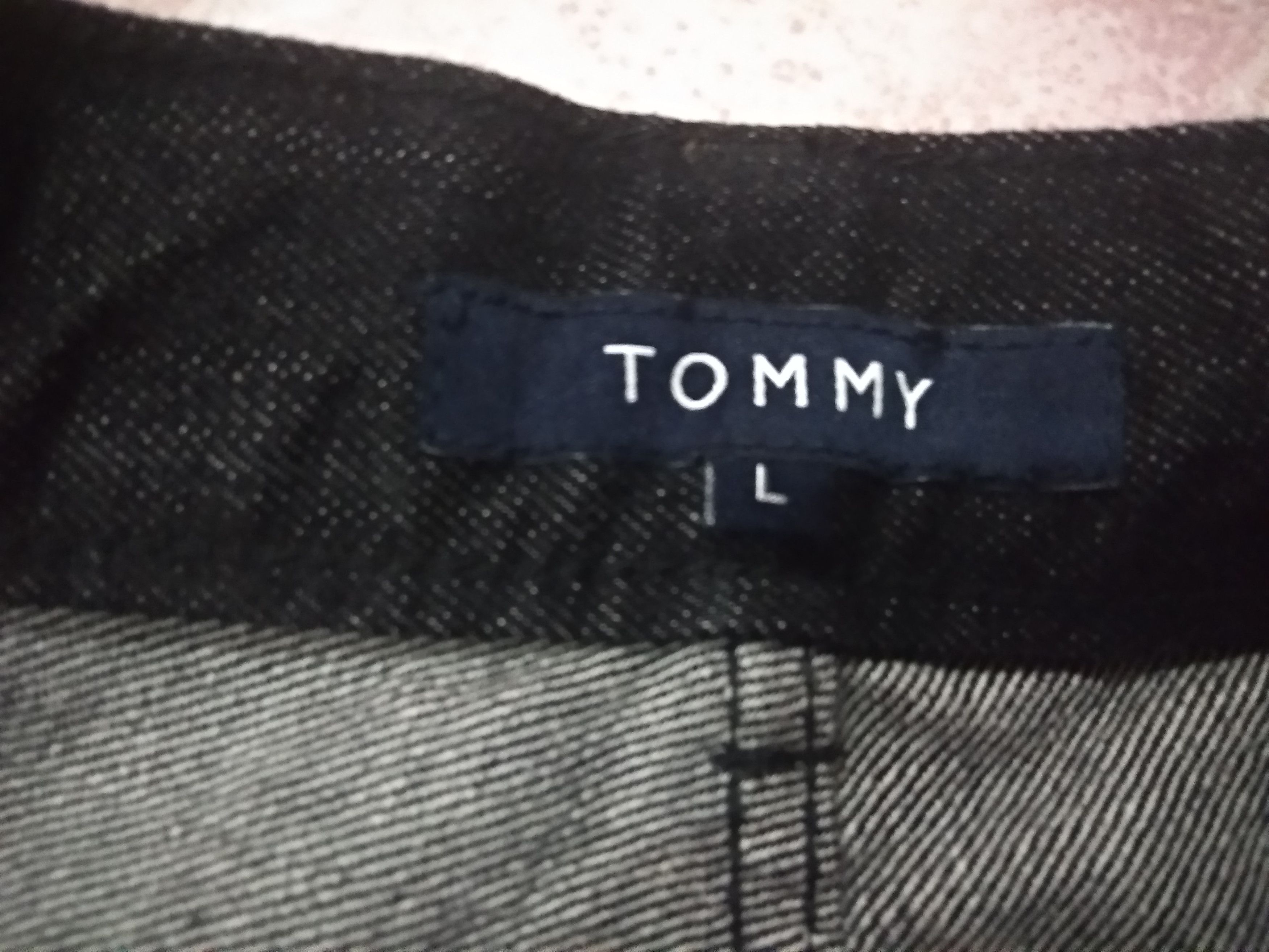 Tommy Hilfiger Vintage custom Tommy new york classic city big logo jeans Size US 37 - 3 Thumbnail