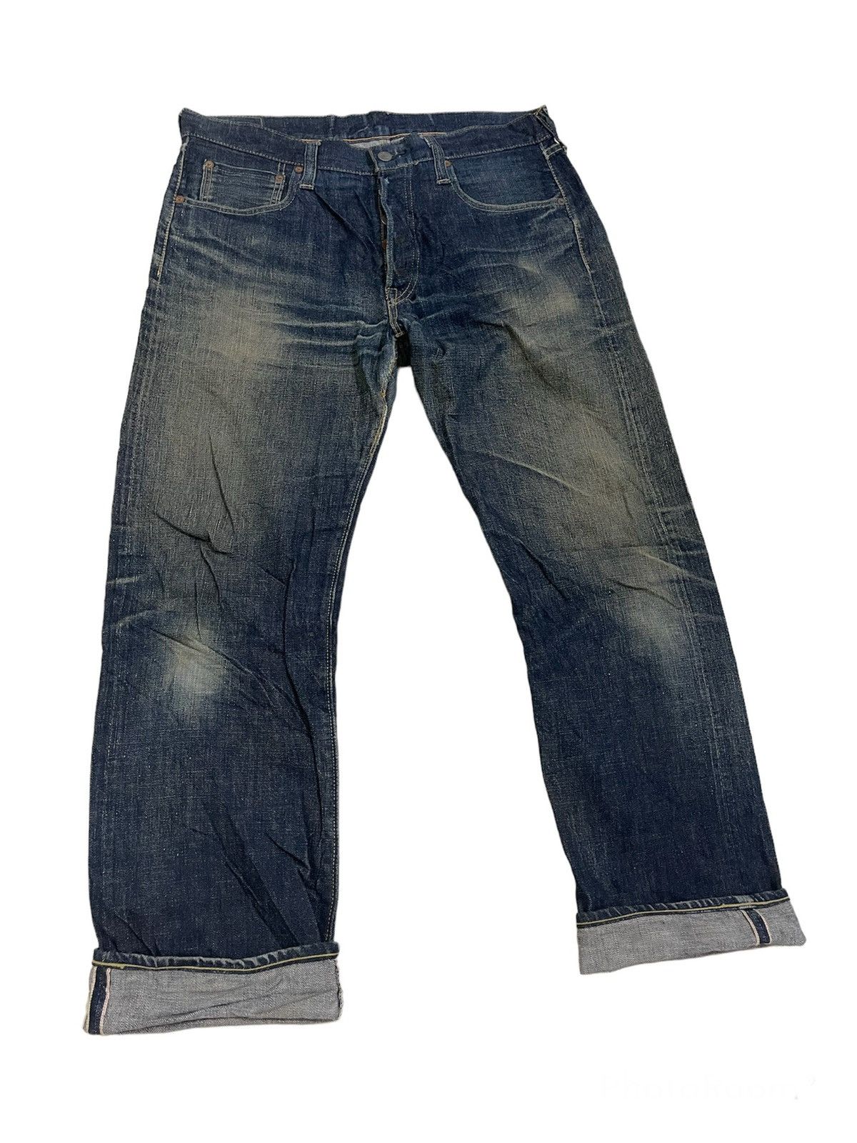Sugar Cane × Vintage VINTAGE RUSTY FLARE DENIM SUGAR CANE SELVEDGE Size US 33 - 1 Thumbnail