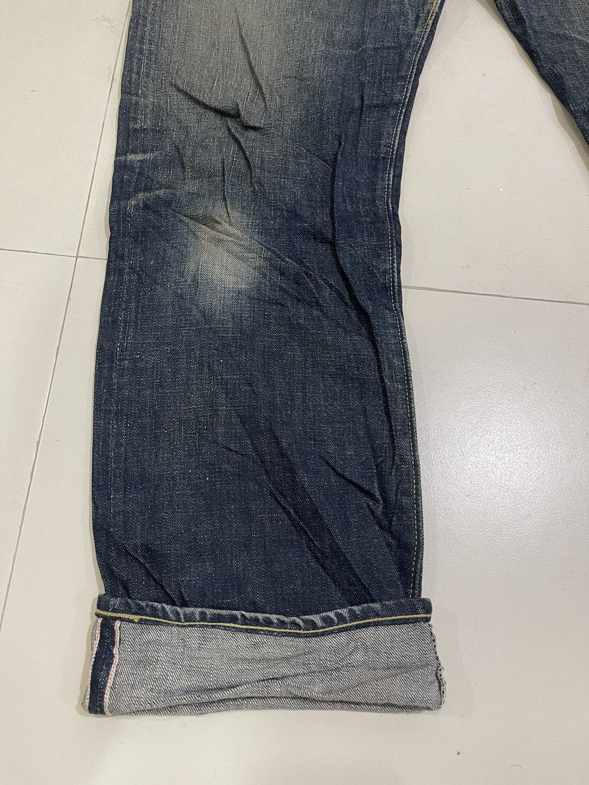 Sugar Cane × Vintage VINTAGE RUSTY FLARE DENIM SUGAR CANE SELVEDGE Size US 33 - 3 Thumbnail