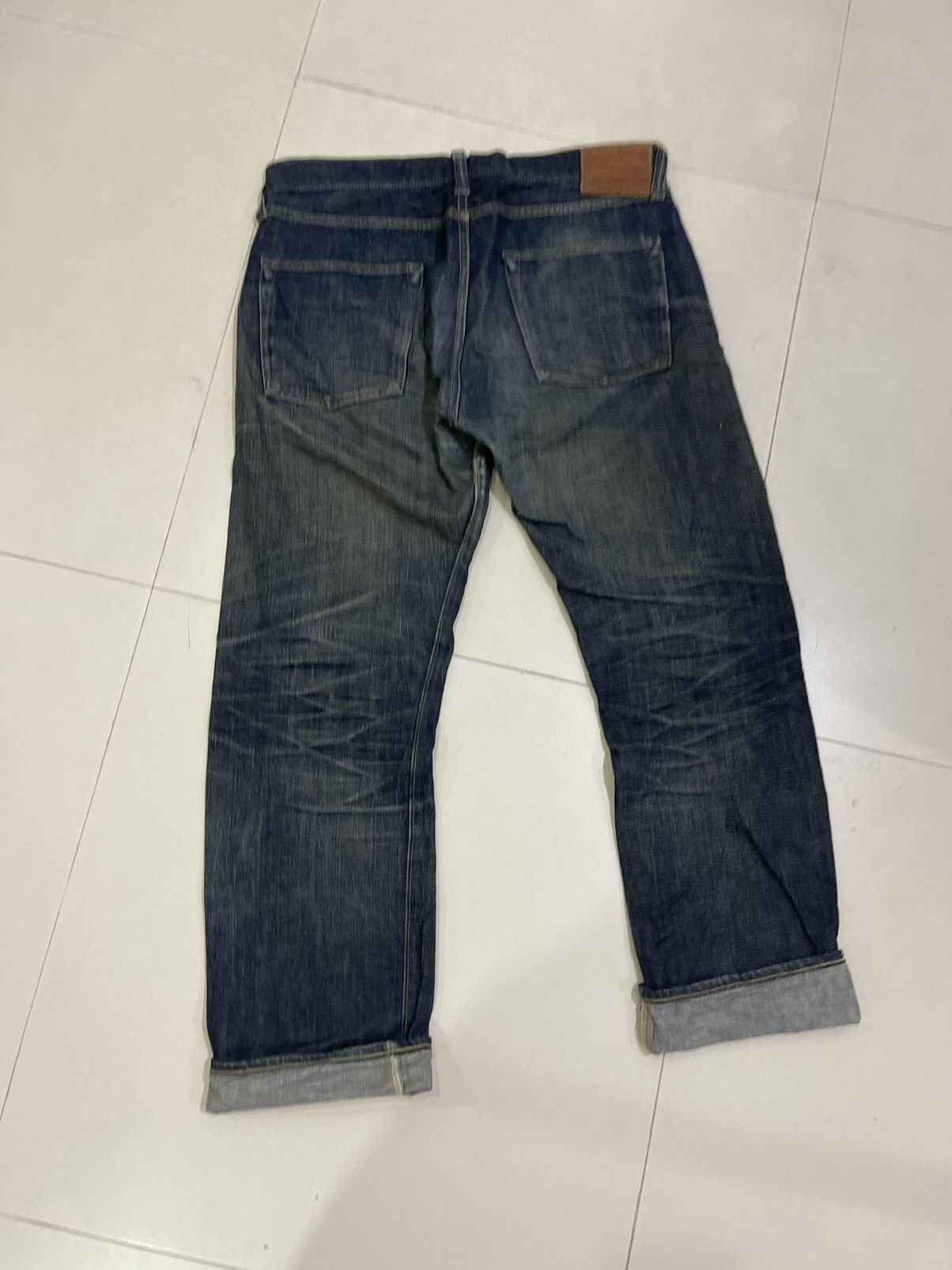 Sugar Cane × Vintage VINTAGE RUSTY FLARE DENIM SUGAR CANE SELVEDGE Size US 33 - 4 Thumbnail