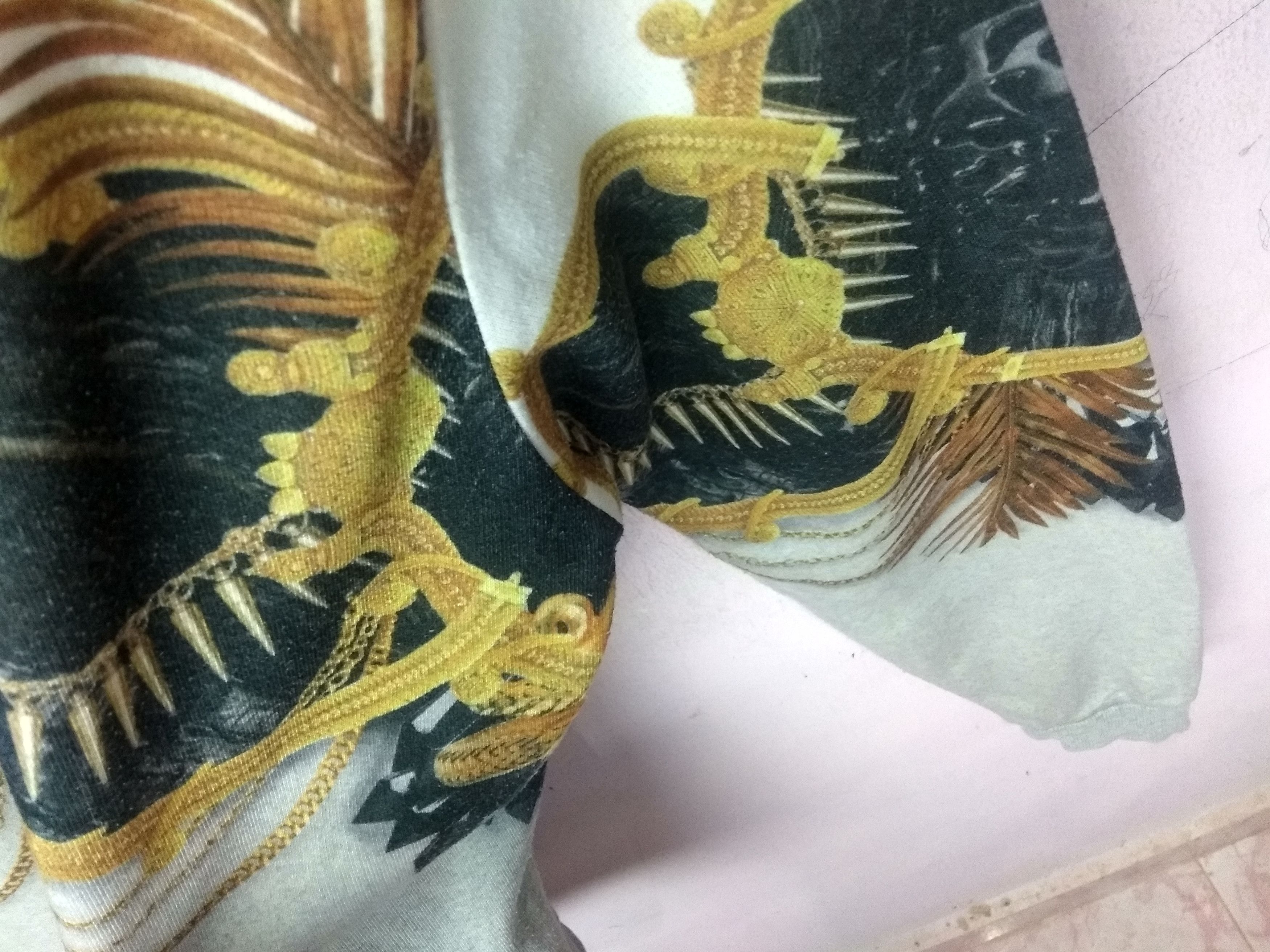 Zara Vintage rare Zara Man full print Sweatshirt gold Size US XL / EU 56 / 4 - 8 Thumbnail