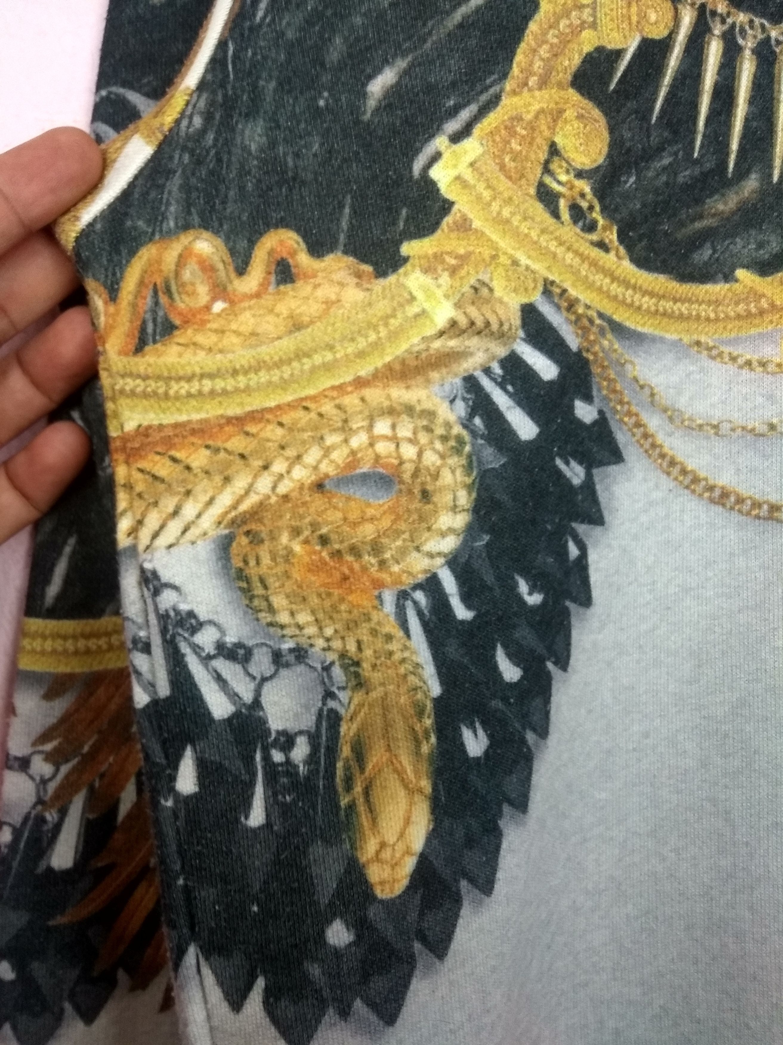 Zara Vintage rare Zara Man full print Sweatshirt gold Size US XL / EU 56 / 4 - 7 Thumbnail