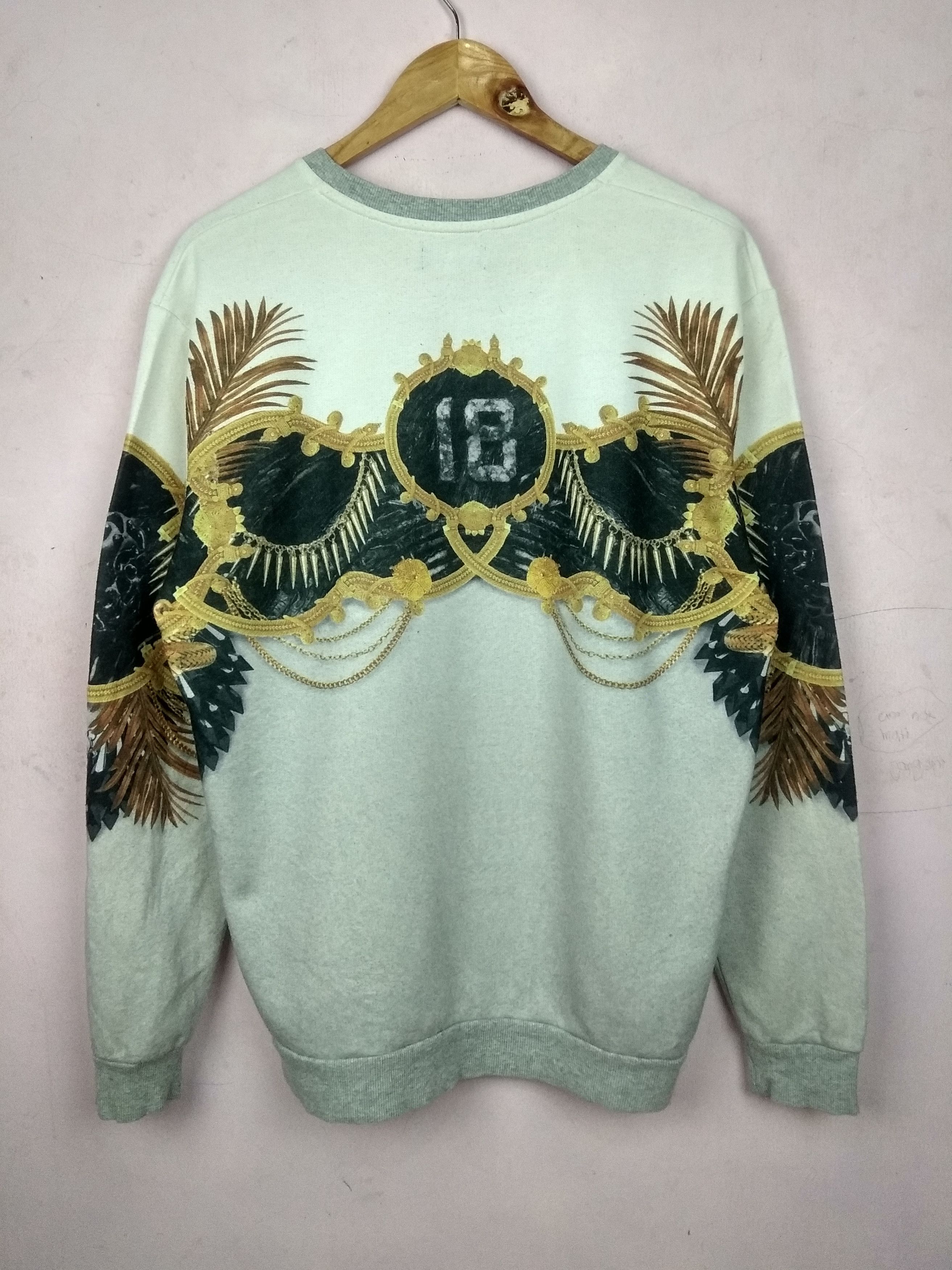 Zara Vintage rare Zara Man full print Sweatshirt gold Size US XL / EU 56 / 4 - 2 Thumbnail