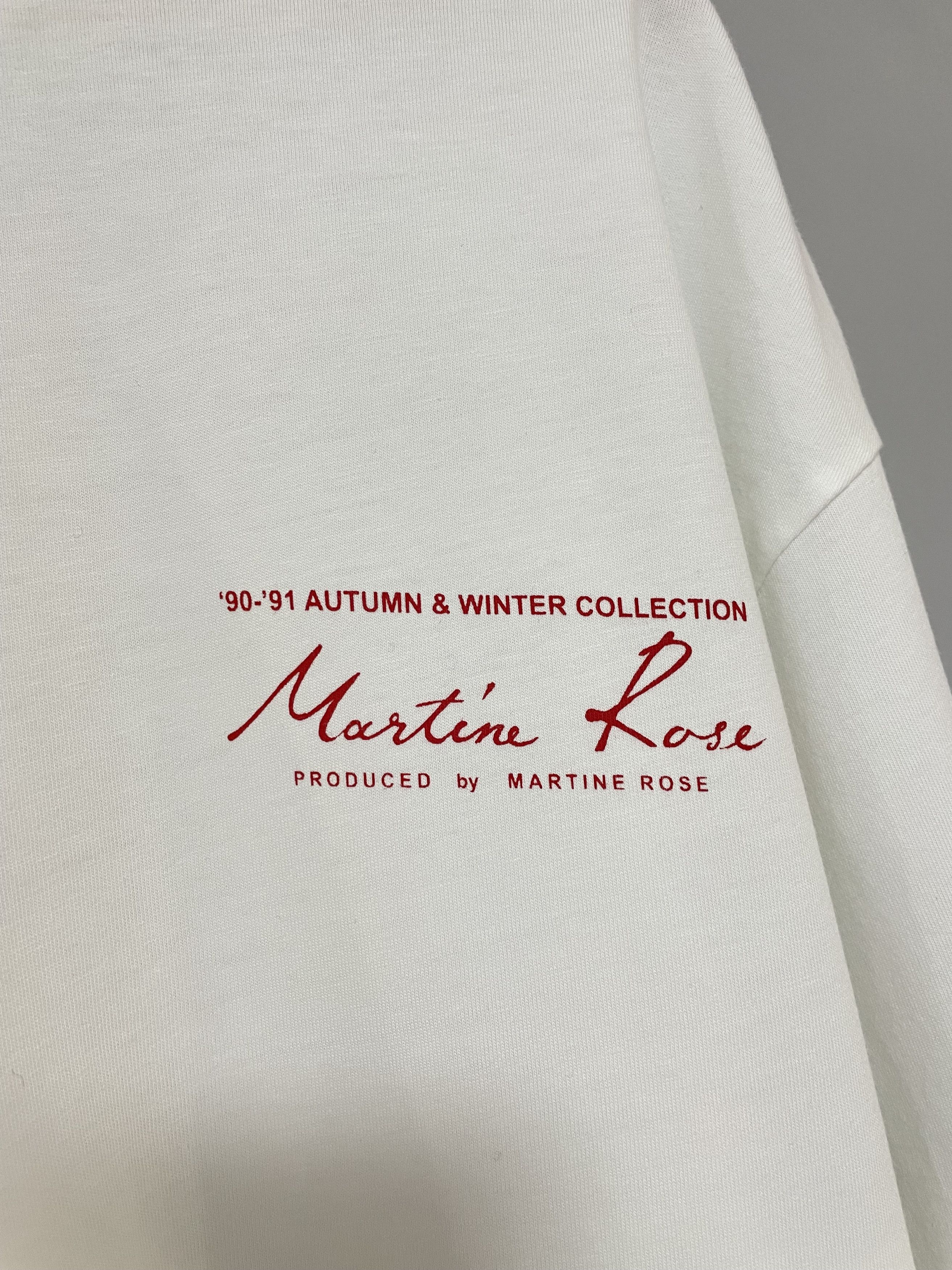 Martine Rose MARTINE ROSE Mock Neck Long Sleeve T-Shirt Tee Big Logo Size US S / EU 44-46 / 1 - 10 Thumbnail