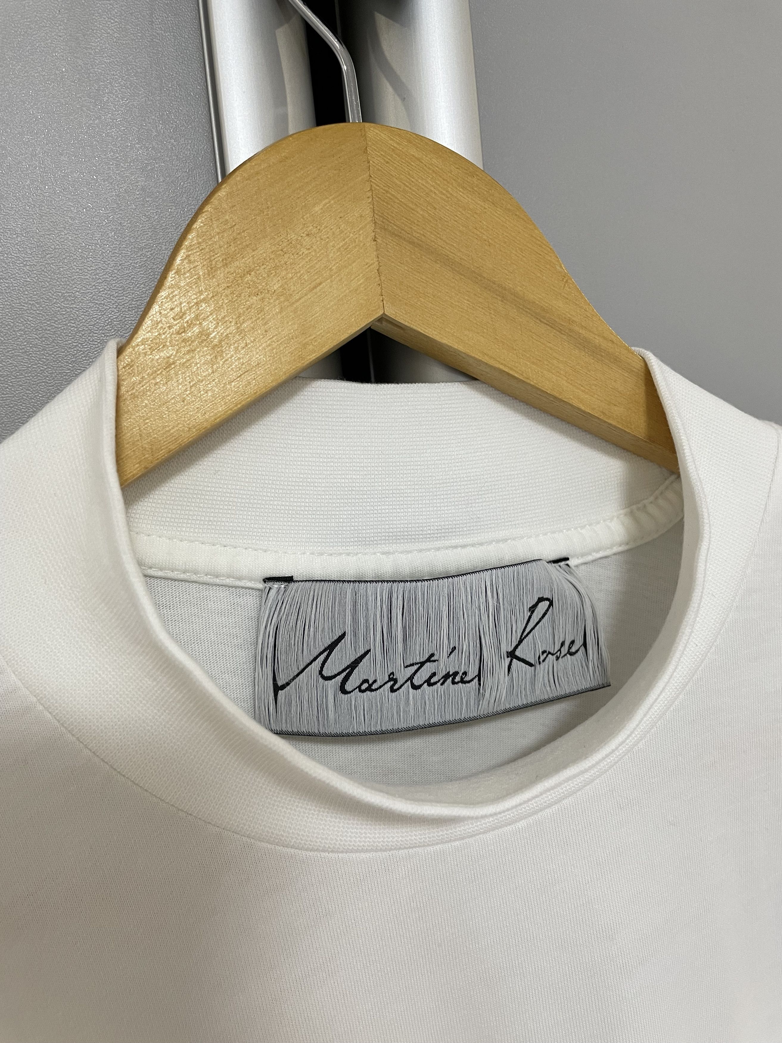 Martine Rose MARTINE ROSE Mock Neck Long Sleeve T-Shirt Tee Big Logo Size US S / EU 44-46 / 1 - 9 Thumbnail