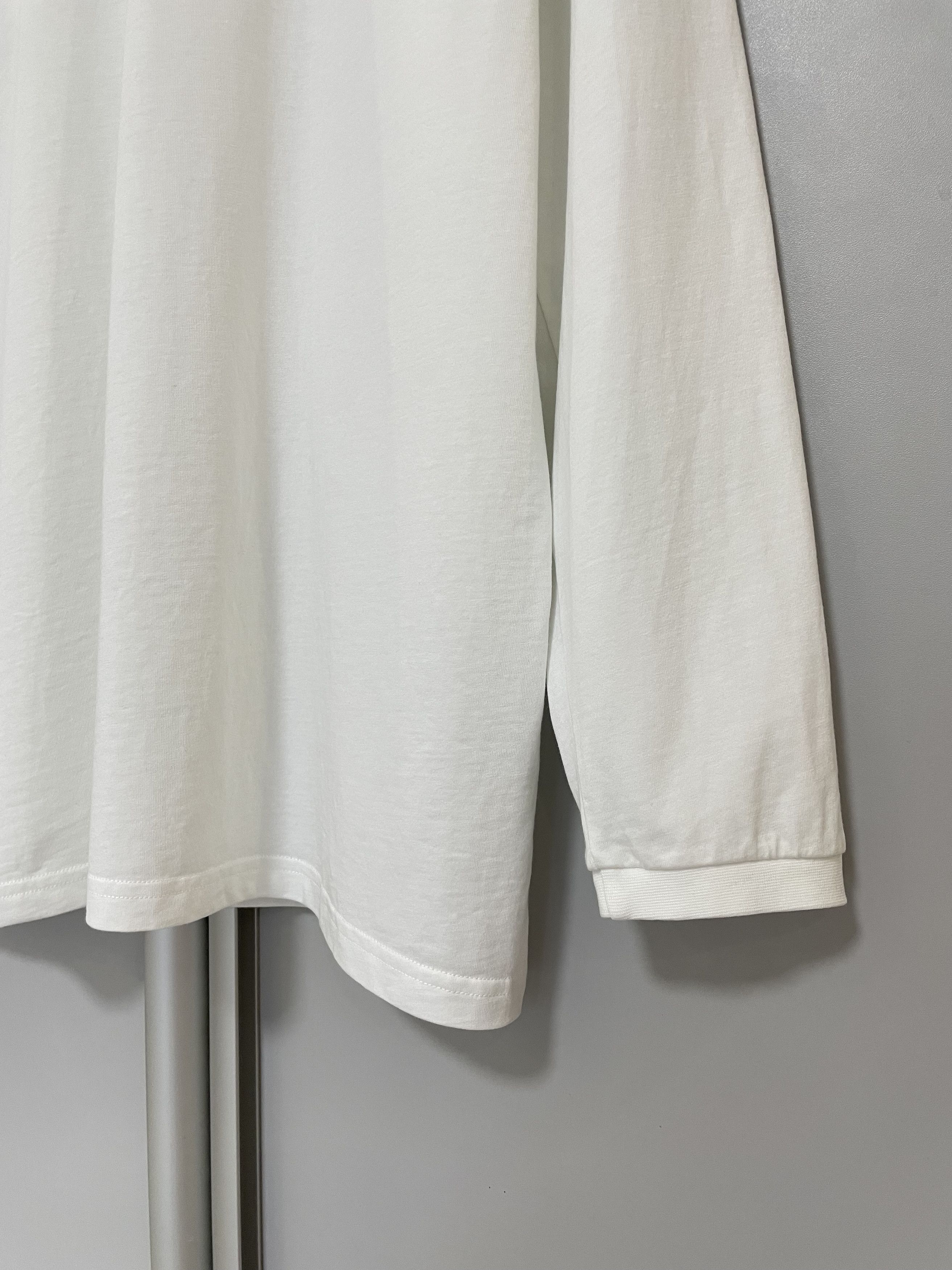 Martine Rose MARTINE ROSE Mock Neck Long Sleeve T-Shirt Tee Big Logo Size US S / EU 44-46 / 1 - 8 Thumbnail