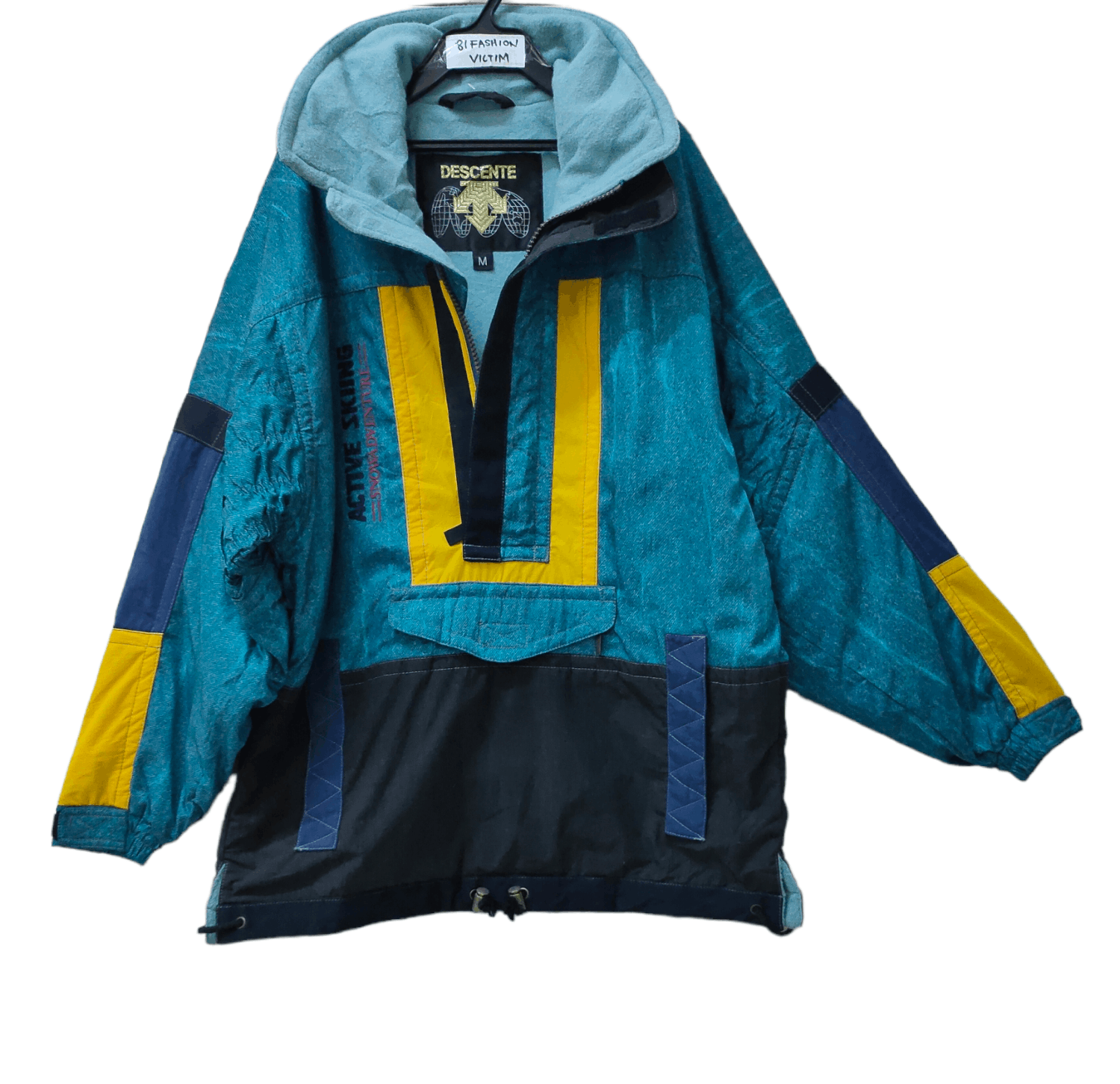image of Vintage Ski Winter Anorak Bomber Jacket, Women's (Size Medium)
