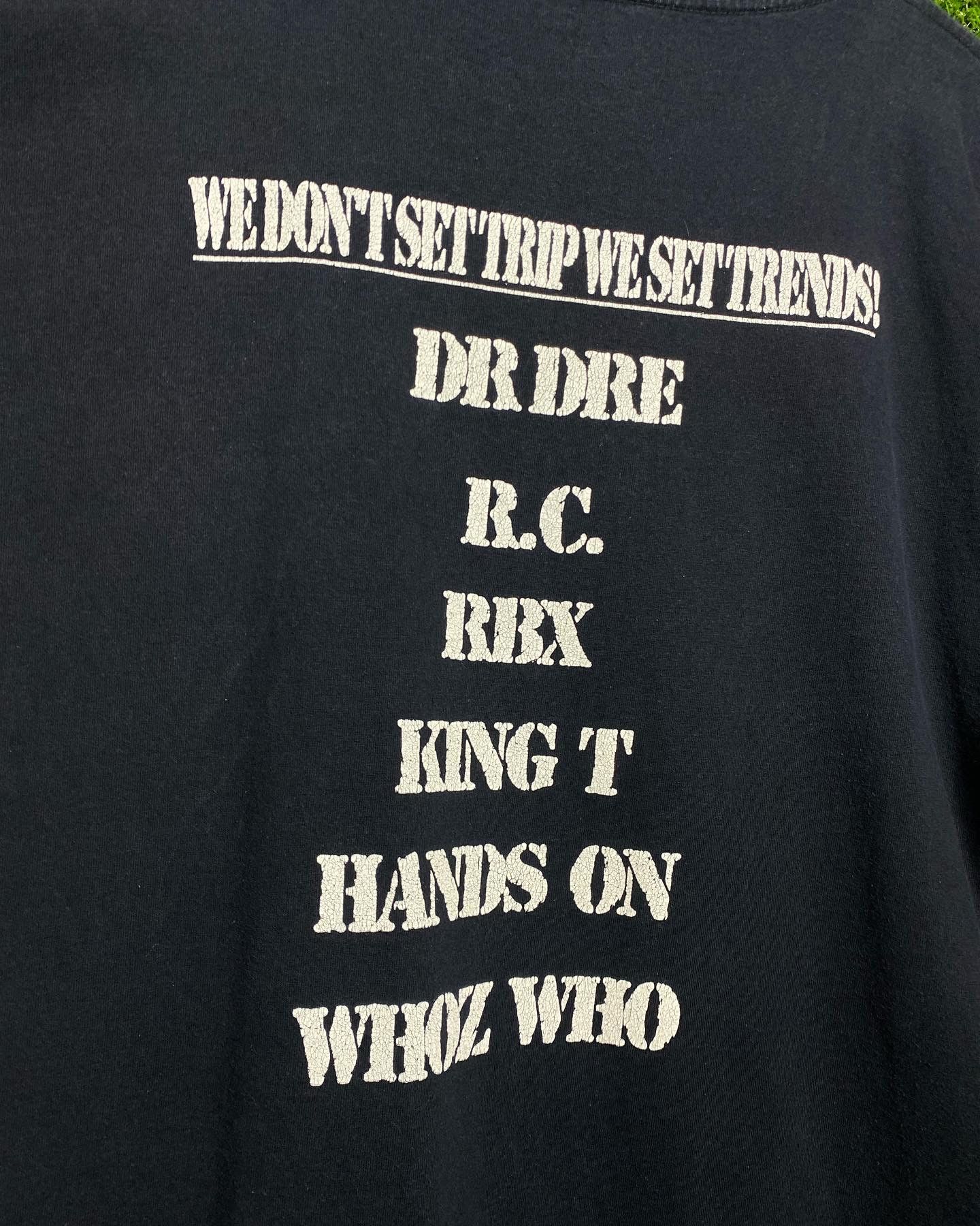 Vintage 🚨Vintage Dr Dre Presents The Aftermath 1996 Rap Tee T-Shirt Size US XXL / EU 58 / 5 - 4 Thumbnail