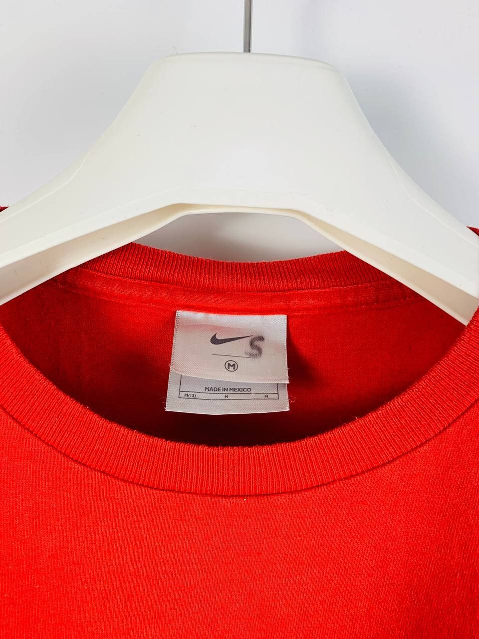 Nike Nike vintage t-shirt short sleeve red Size US M / EU 48-50 / 2 - 3 Thumbnail