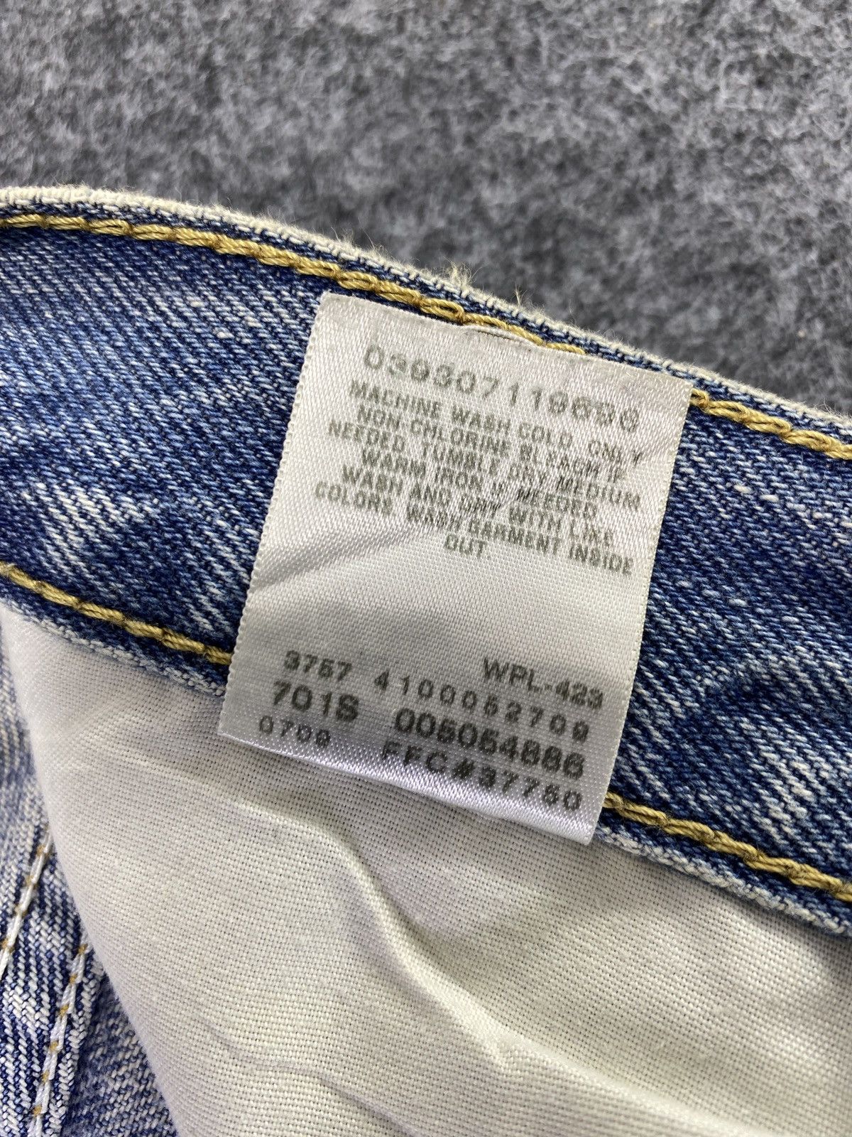Levi's Vintage Levi's 505 Jeans Blue Wash 36x29 - J776 Size US 36 / EU 52 - 6 Thumbnail