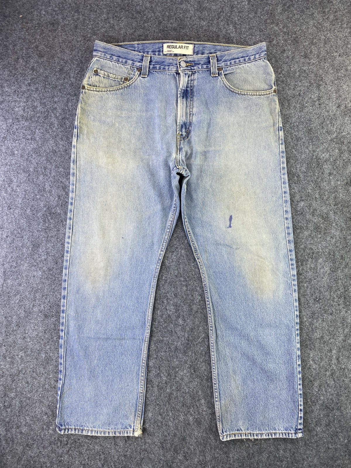 Levi's Vintage Levi's 505 Jeans Blue Wash 36x29 - J776 Size US 36 / EU 52 - 1 Thumbnail