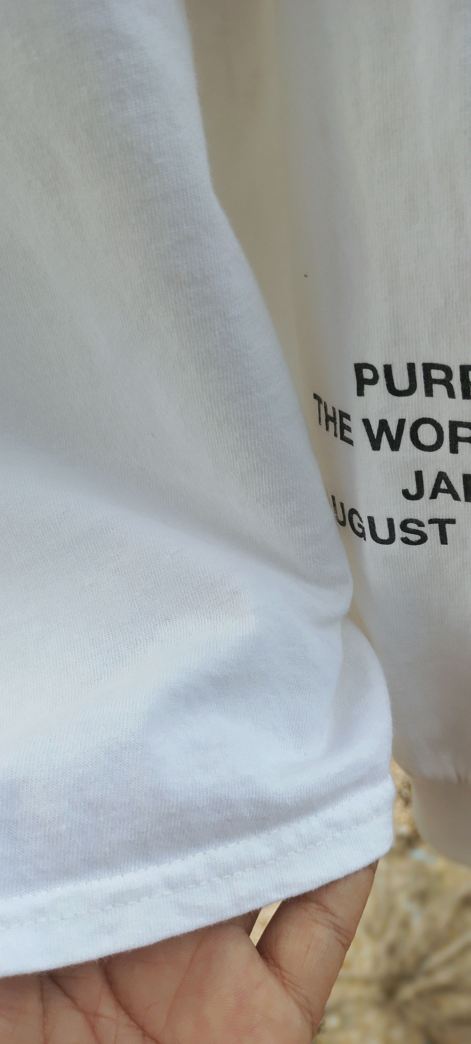 Band Tees × Justin Bieber RARE🔥🔥JUSTIN BIEBER TOUR JAPAN FOR STAFF ONLY Size US M / EU 48-50 / 2 - 10 Thumbnail