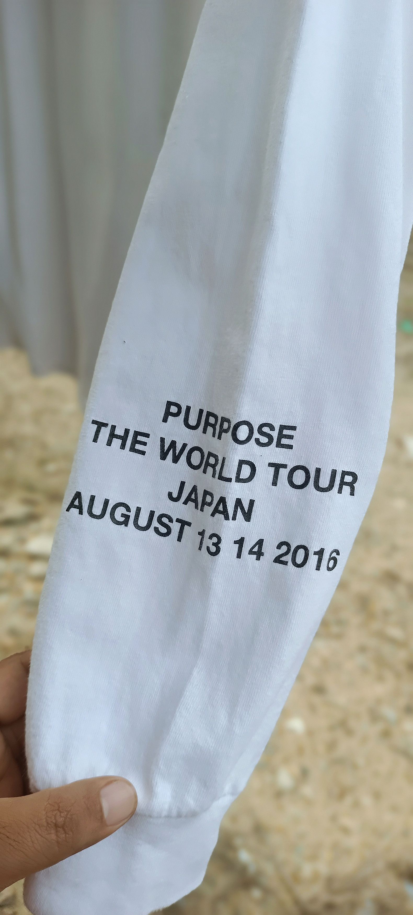 Band Tees × Justin Bieber RARE🔥🔥JUSTIN BIEBER TOUR JAPAN FOR STAFF ONLY Size US M / EU 48-50 / 2 - 6 Thumbnail