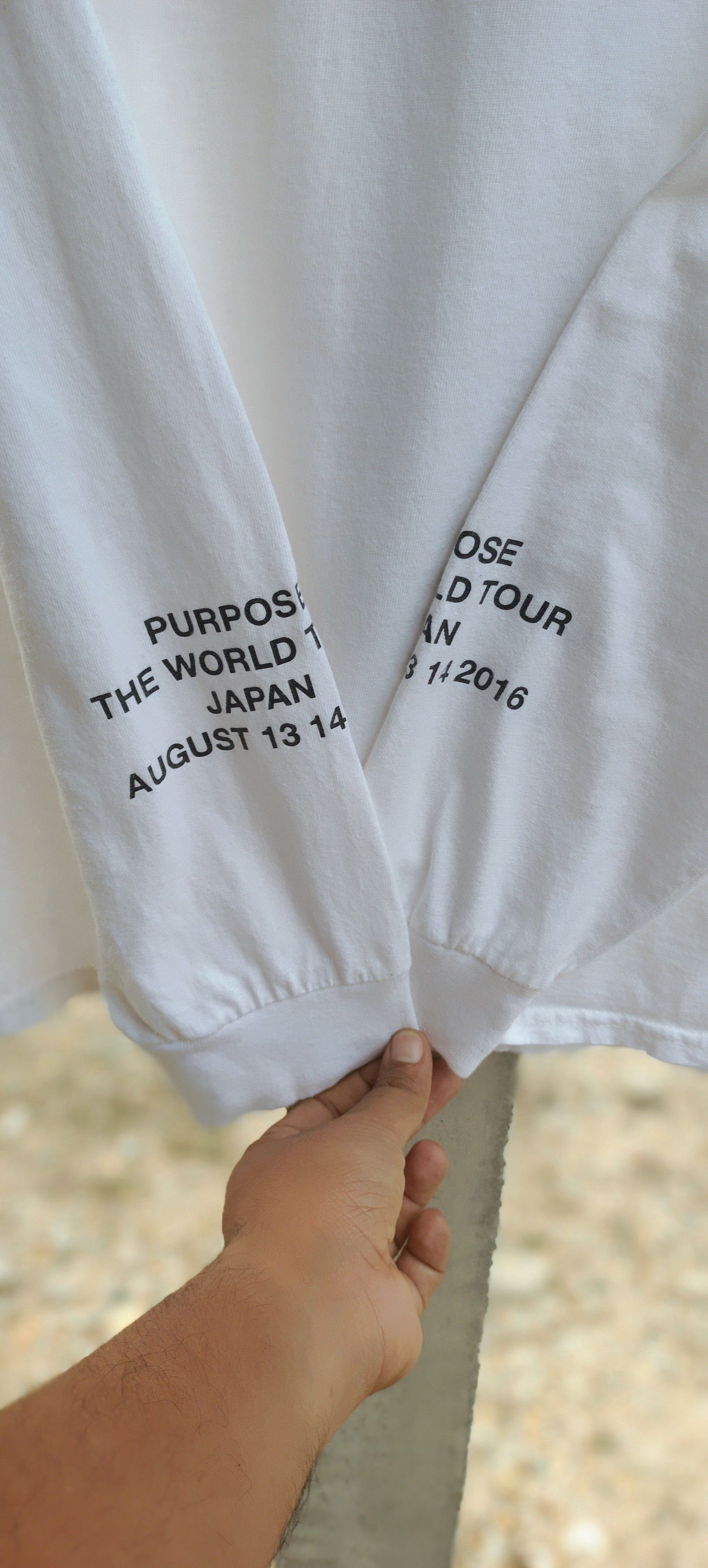 Band Tees × Justin Bieber RARE🔥🔥JUSTIN BIEBER TOUR JAPAN FOR STAFF ONLY Size US M / EU 48-50 / 2 - 11 Thumbnail
