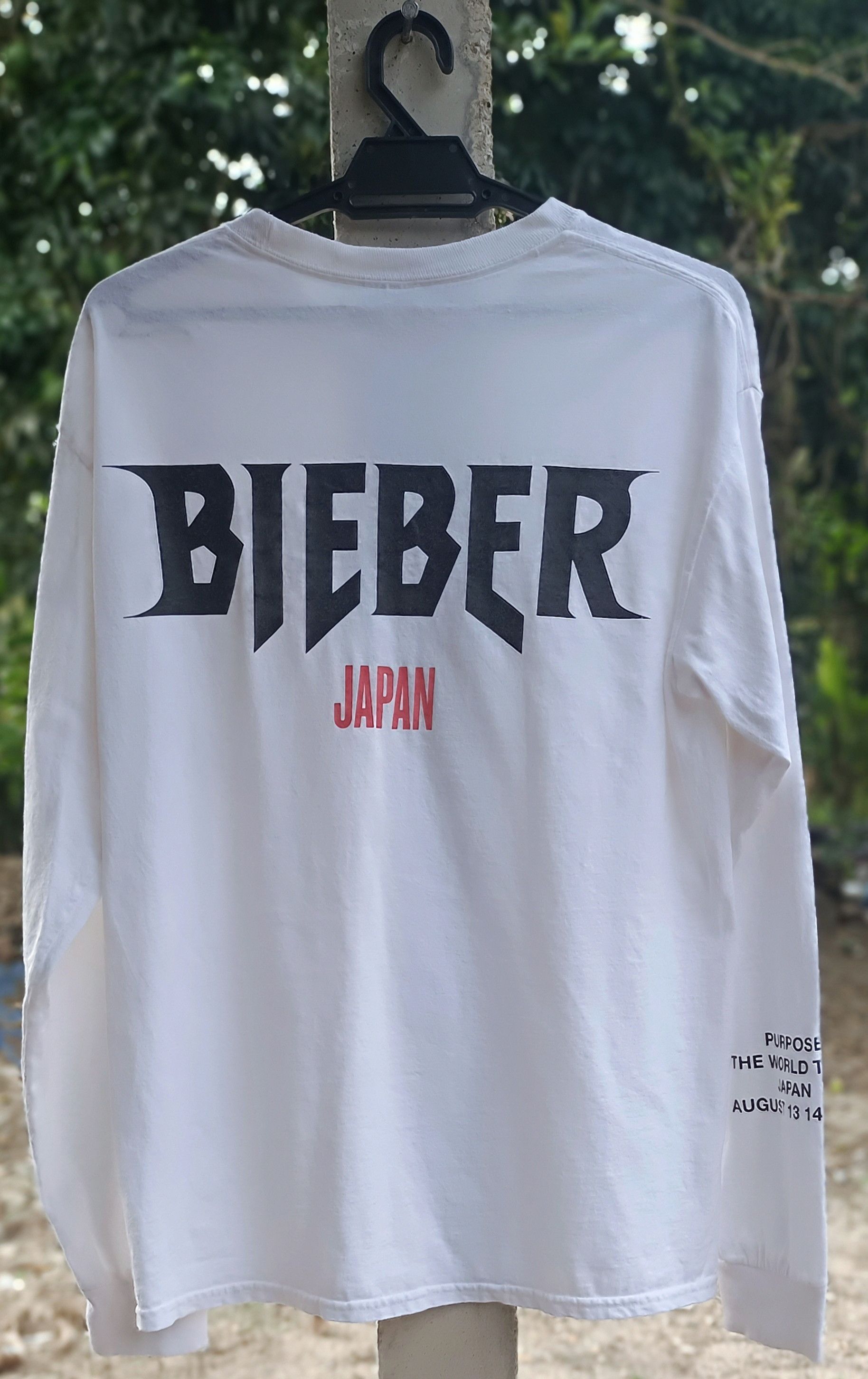 Band Tees × Justin Bieber RARE🔥🔥JUSTIN BIEBER TOUR JAPAN FOR STAFF ONLY Size US M / EU 48-50 / 2 - 9 Thumbnail
