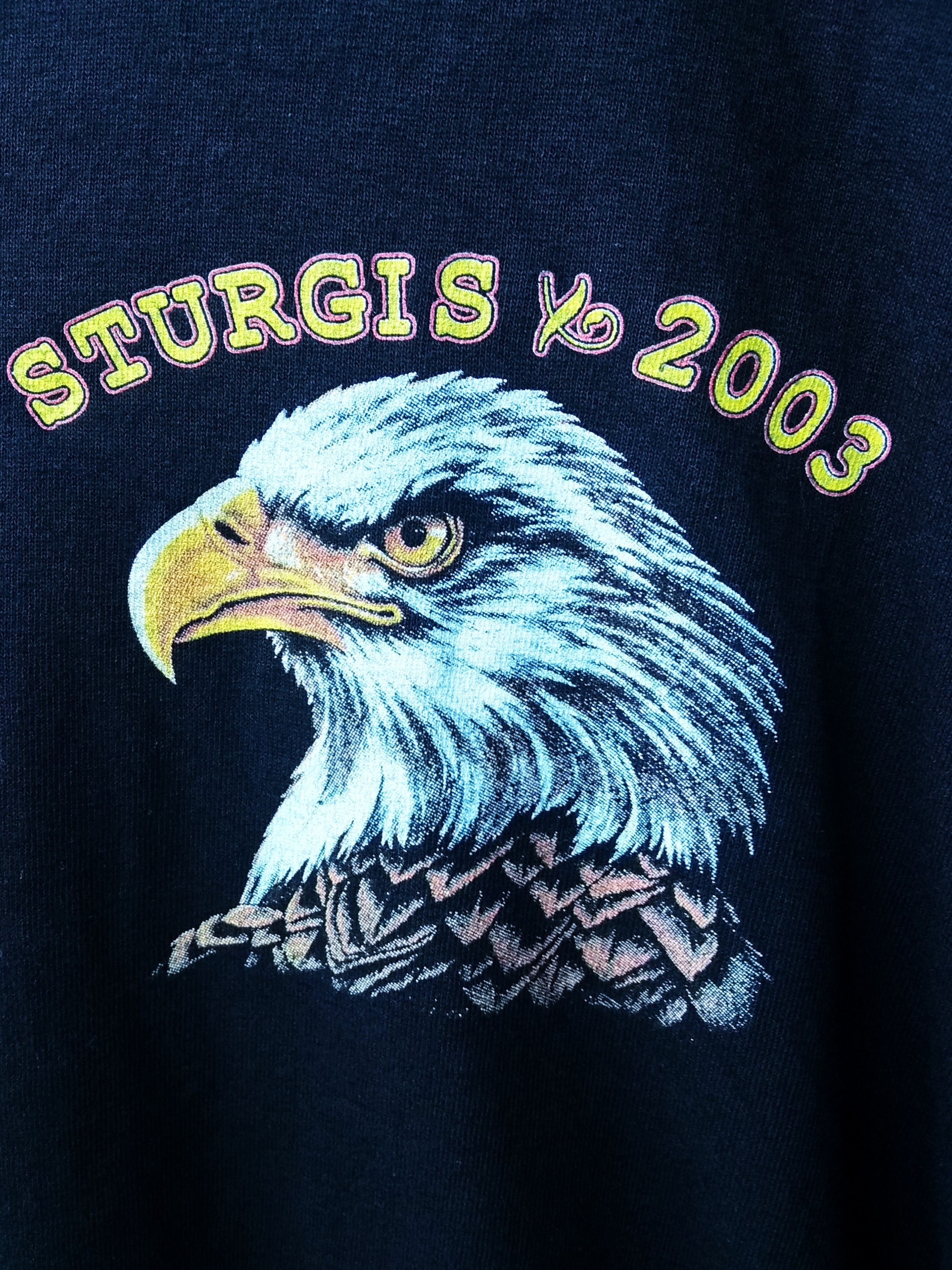 Harley Davidson × Vintage × West Coast Choppers Vintage Sturgis 2003 motorcycle bike tshirt Size US L / EU 52-54 / 3 - 5 Thumbnail