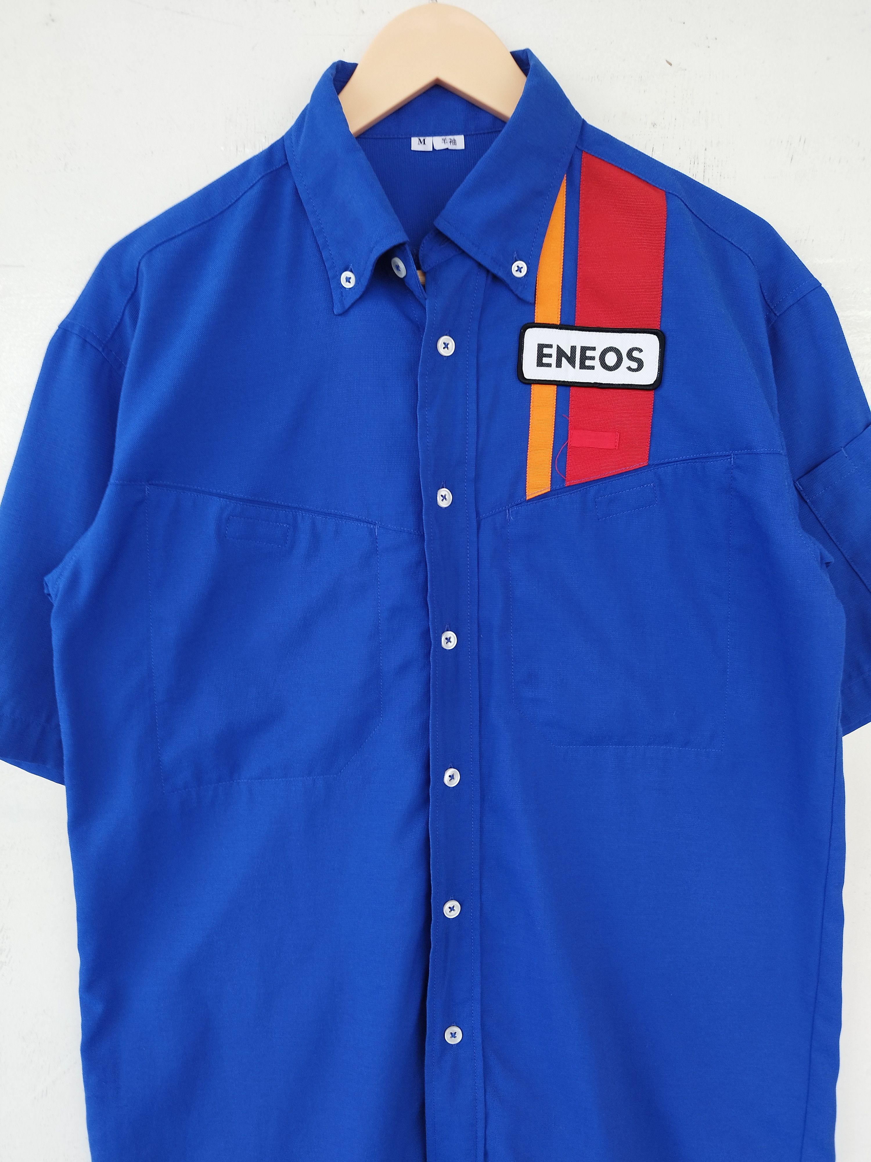 Japanese Brand 🔥 Japanese Brand Eneos shirt work wear Size US M / EU 48-50 / 2 - 3 Thumbnail