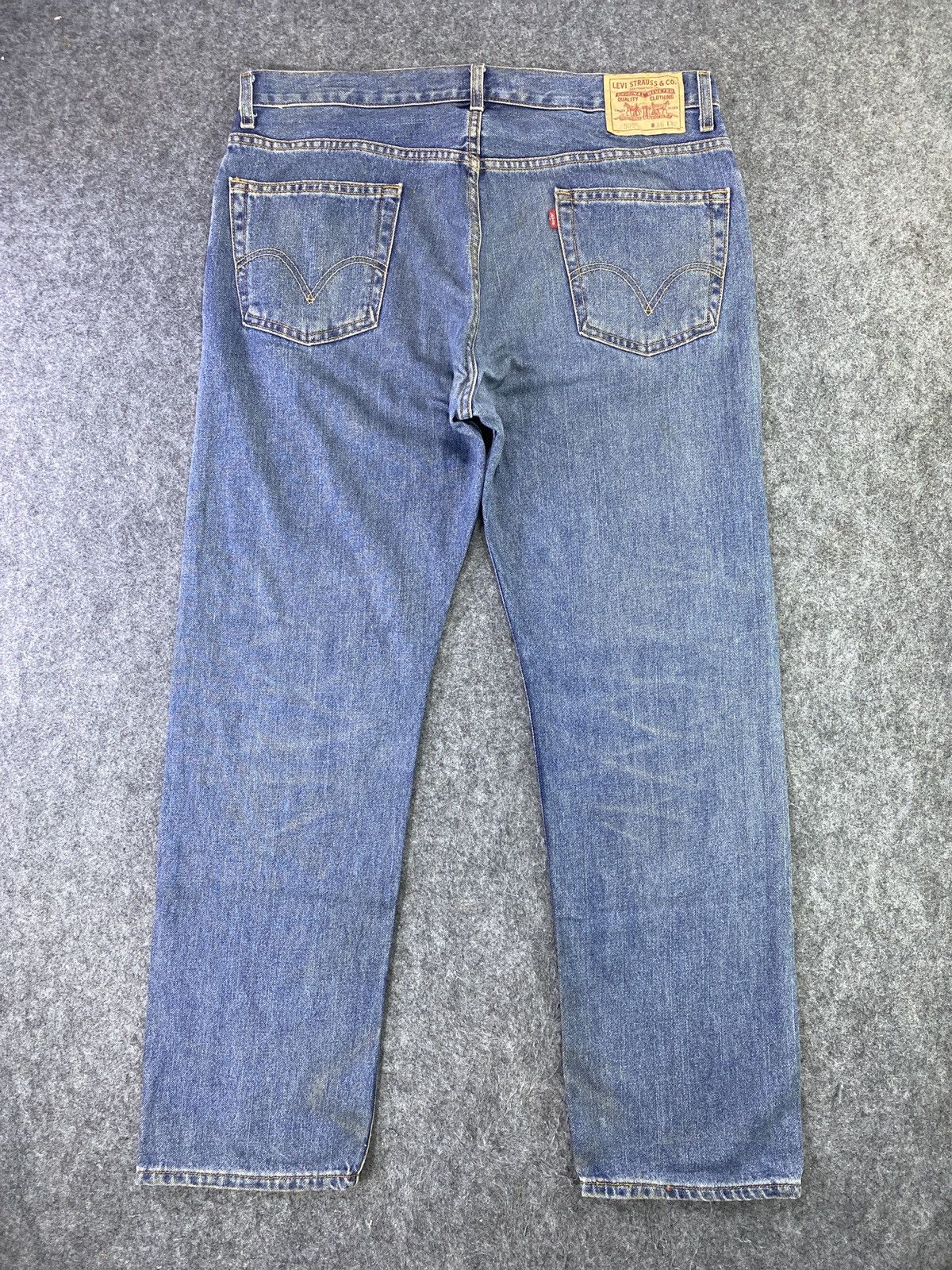 Levi's Vintage Levis 505 Blue Jeans - J777 Size US 38 / EU 54 - 2 Thumbnail