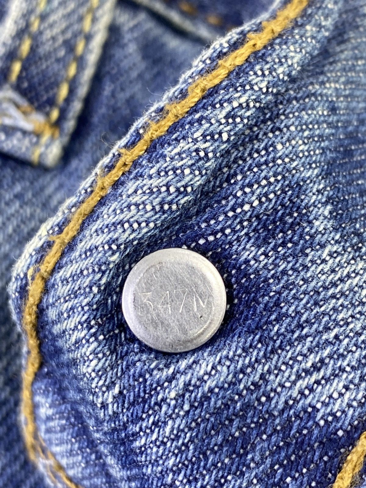Levi's Vintage Levis 505 Blue Jeans - J777 Size US 38 / EU 54 - 4 Thumbnail