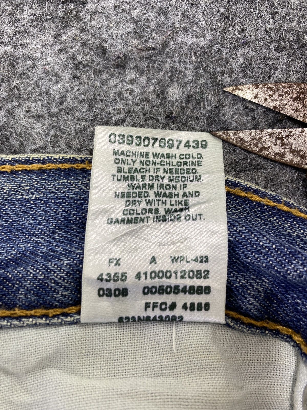 Levi's Vintage Levis 505 Blue Jeans - J777 Size US 38 / EU 54 - 6 Thumbnail