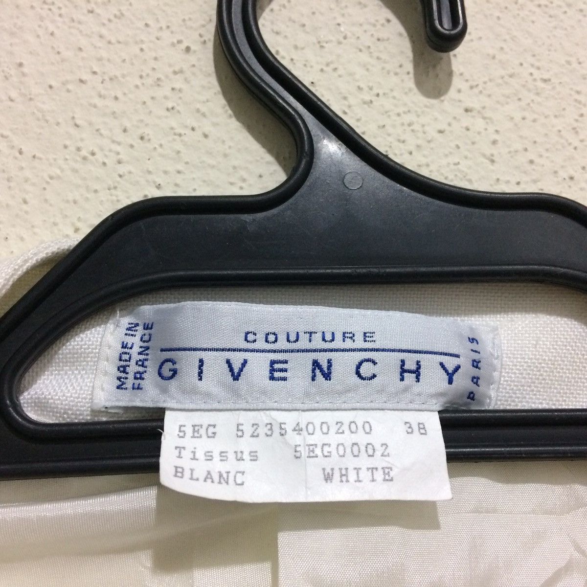 Givenchy Vintage Givenchy Couture Tissue White Clean Jacket France Size US L / EU 52-54 / 3 - 2 Thumbnail