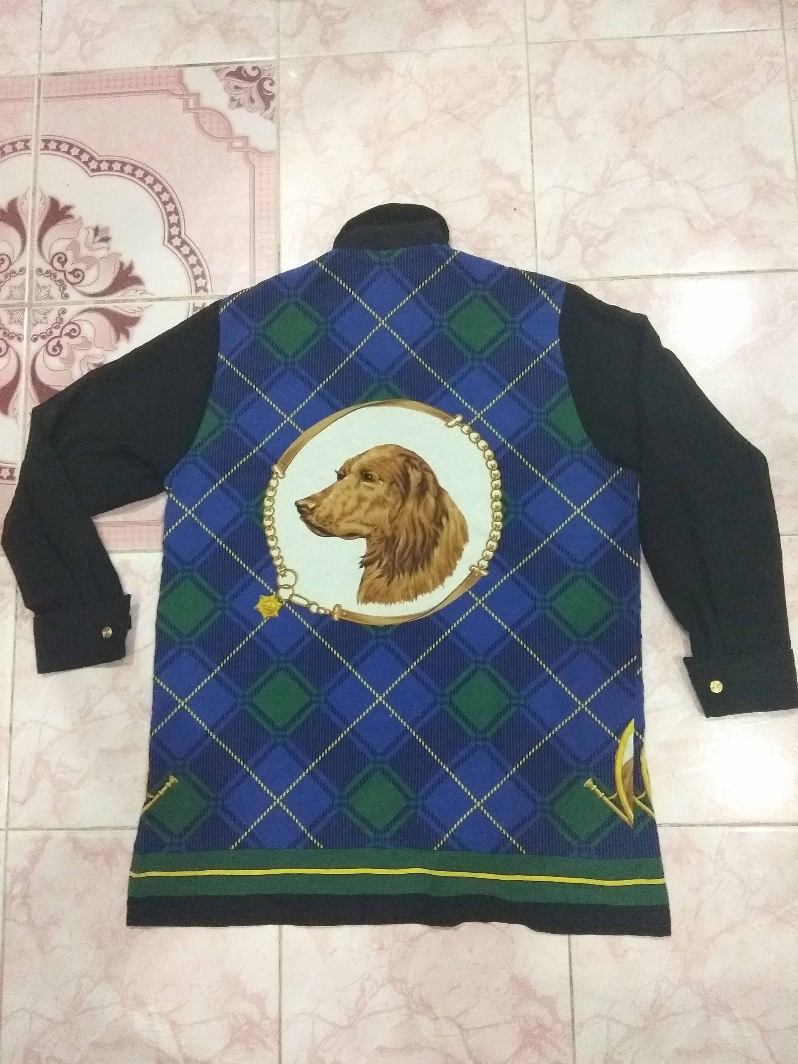 Vintage Vintage rare dog shirt full print multicolour Size M / US 6-8 / IT 42-44 - 2 Thumbnail