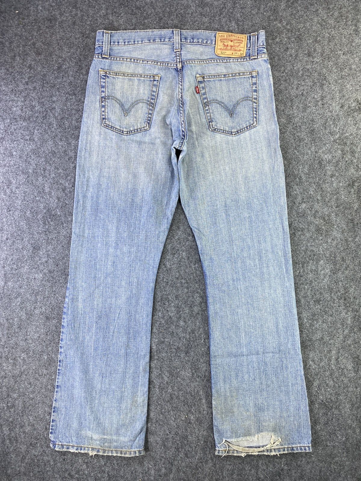 Levi's Vintage Levis 527 Jeans Blue Wash 34x32 - J779 Size US 34 / EU 50 - 2 Thumbnail