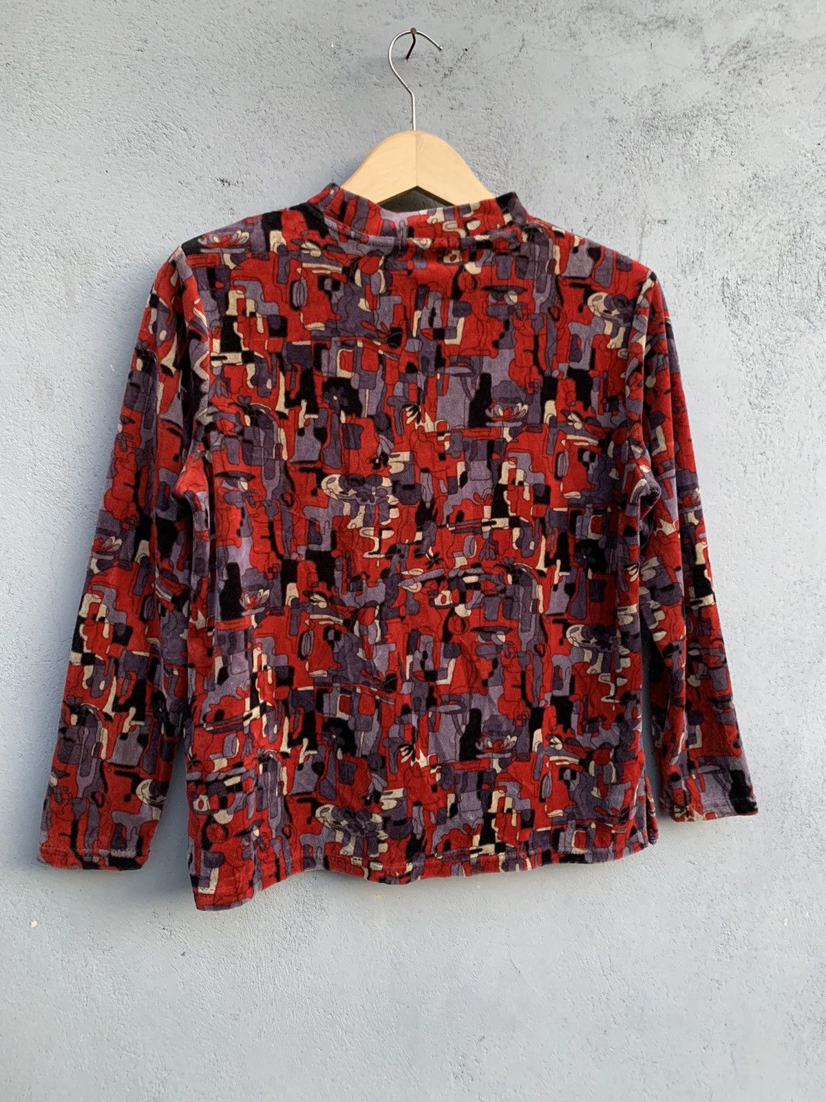 Beauty Beast Mesh top Japanese Brand Velvet jean paul gaultier style Size US M / EU 48-50 / 2 - 2 Thumbnail