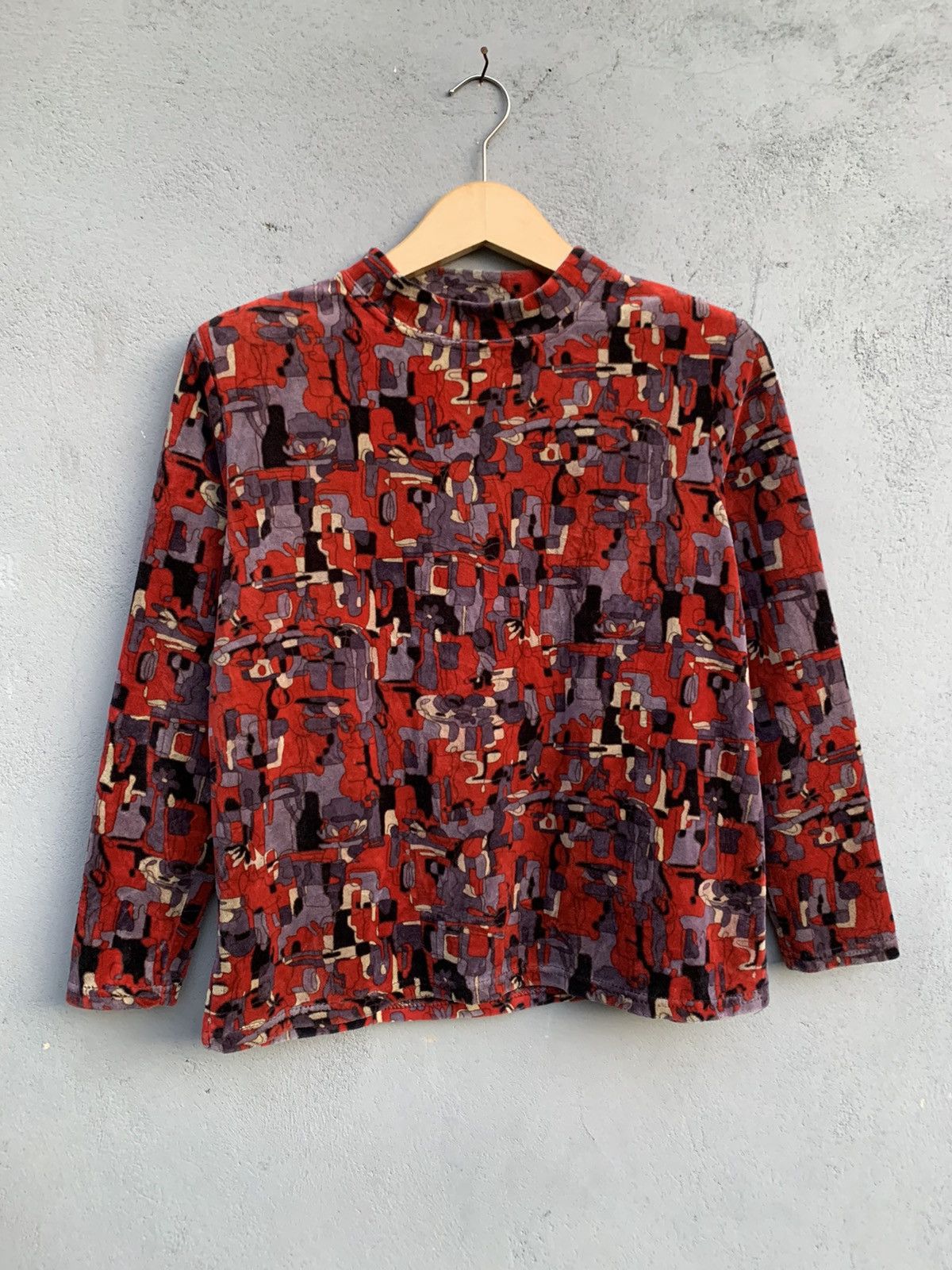 Beauty Beast Mesh top Japanese Brand Velvet jean paul gaultier style Size US M / EU 48-50 / 2 - 1 Thumbnail