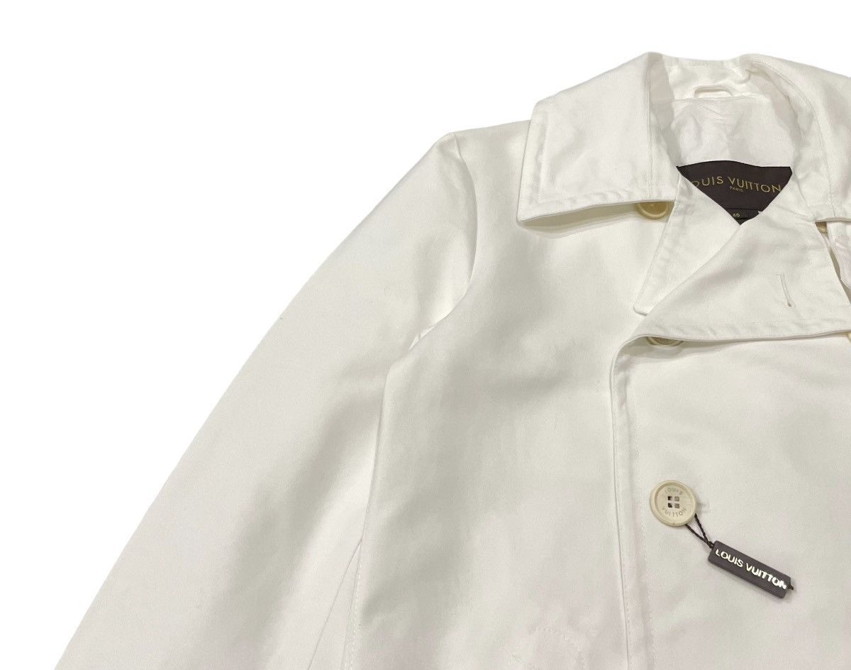 Louis Vuitton Louis Vuitton Paris Double Breast White Cotton Jacket Size US S / EU 44-46 / 1 - 5 Thumbnail