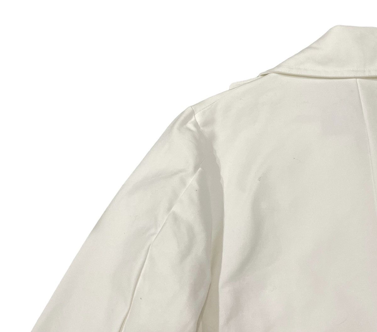 Louis Vuitton Louis Vuitton Paris Double Breast White Cotton Jacket Size US S / EU 44-46 / 1 - 17 Thumbnail