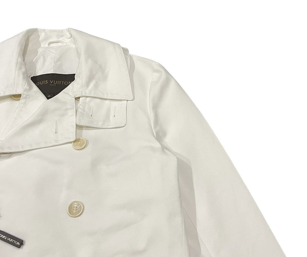 Louis Vuitton Louis Vuitton Paris Double Breast White Cotton Jacket Size US S / EU 44-46 / 1 - 2 Thumbnail
