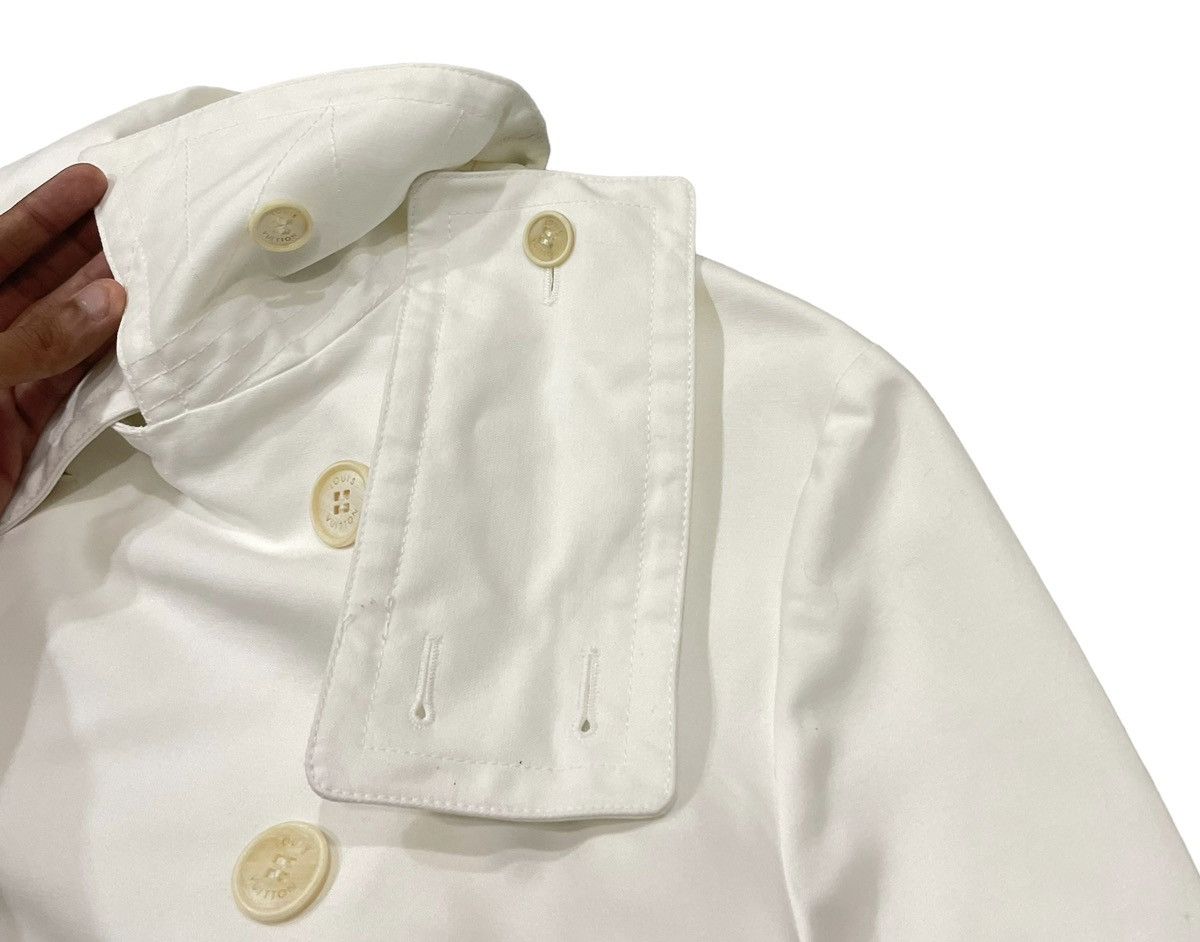 Louis Vuitton Louis Vuitton Paris Double Breast White Cotton Jacket Size US S / EU 44-46 / 1 - 10 Thumbnail