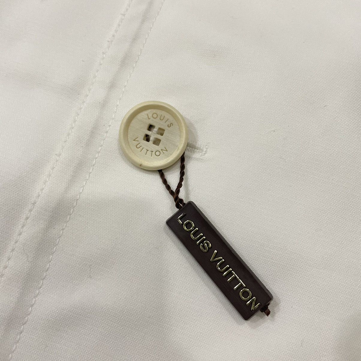Louis Vuitton Louis Vuitton Paris Double Breast White Cotton Jacket Size US S / EU 44-46 / 1 - 11 Thumbnail