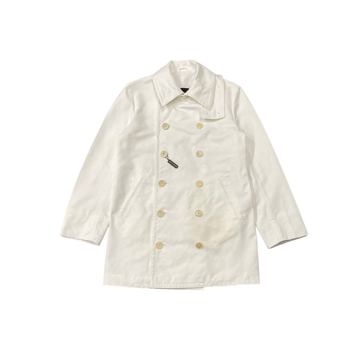 Louis Vuitton Louis Vuitton Paris Double Breast White Cotton Jacket Size US S / EU 44-46 / 1 - 9 Thumbnail
