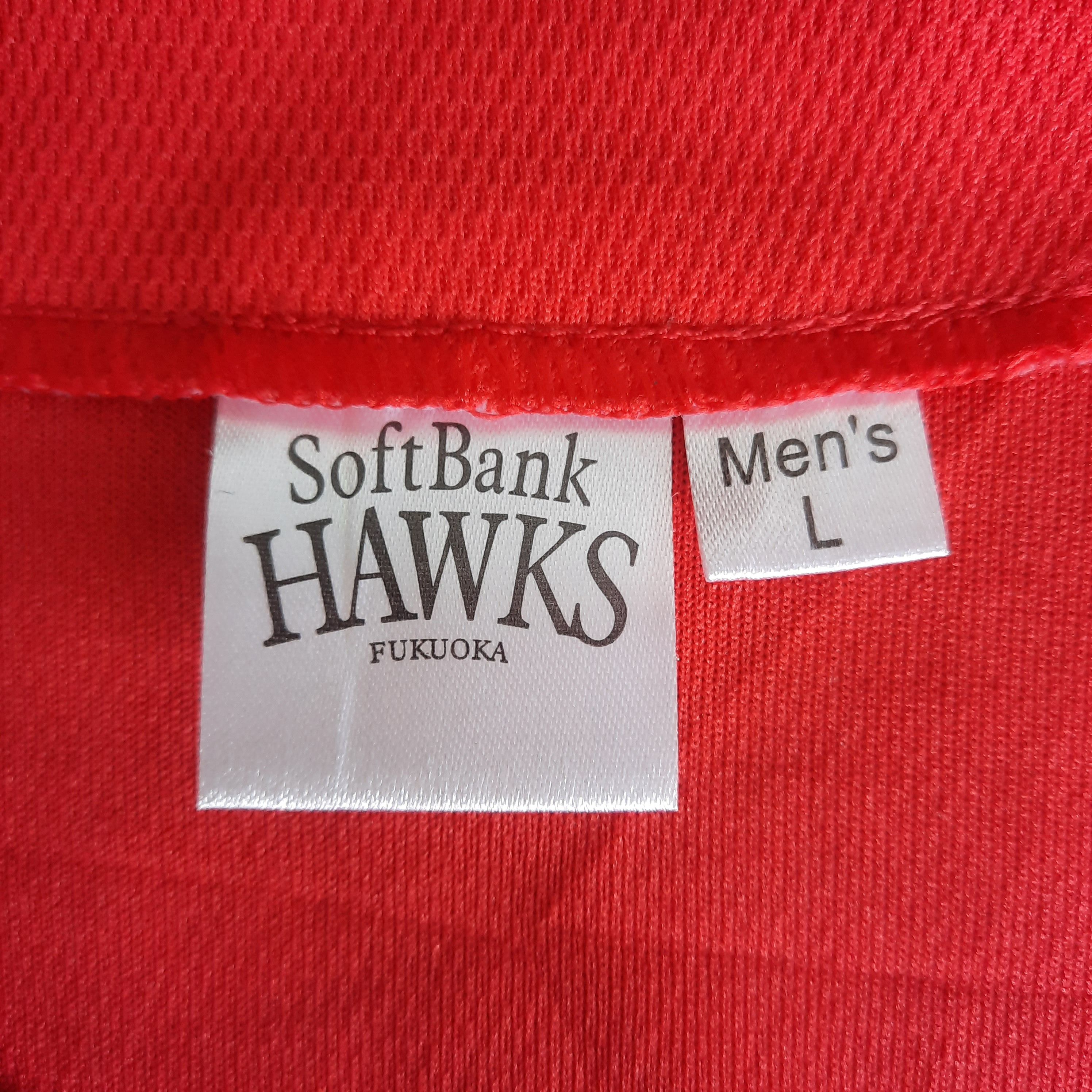 Japanese Brand 🔥NPB fukuoka softbank hawks baseball jersey Size US M / EU 48-50 / 2 - 4 Thumbnail