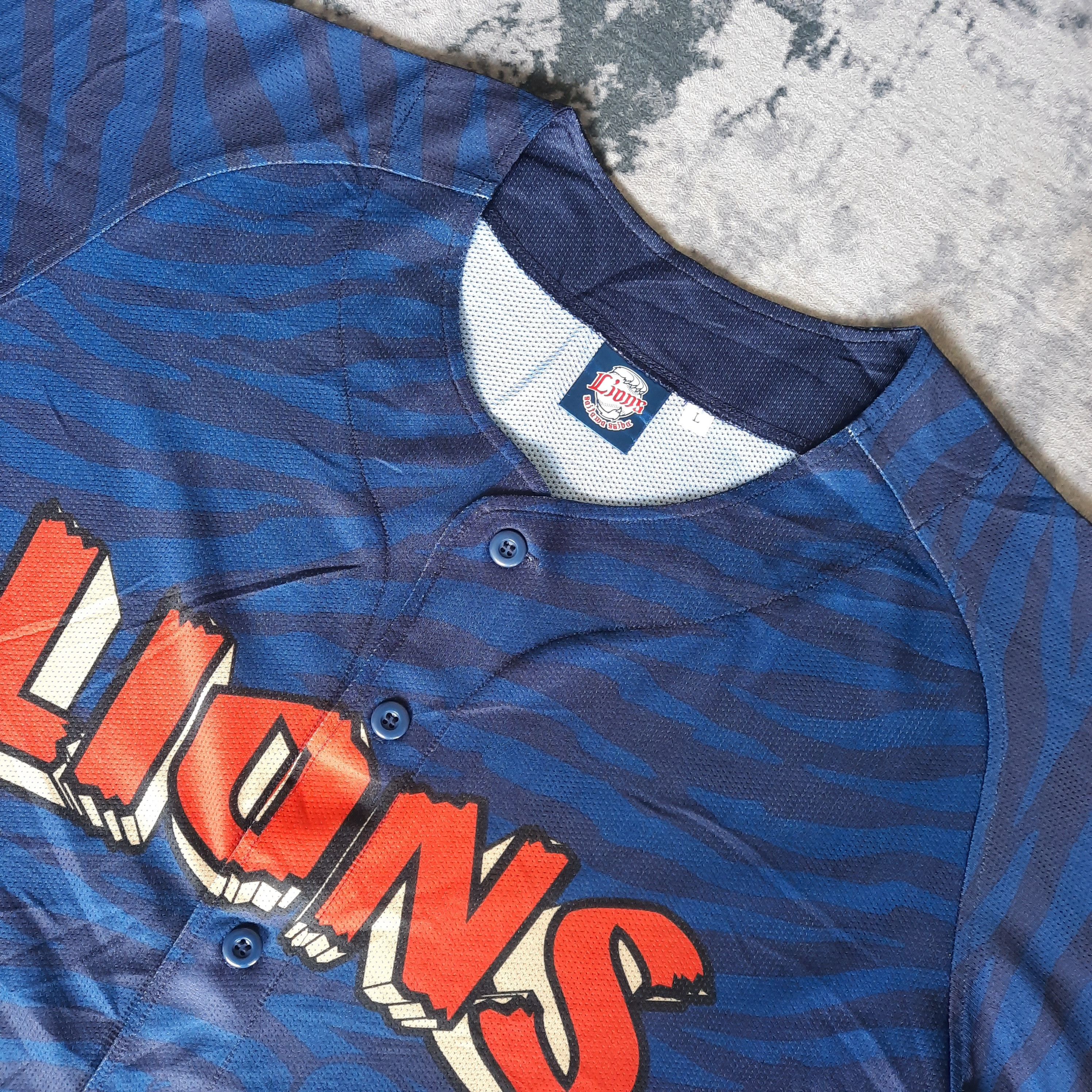 Japanese Brand × MLB 🔥NPB saitama seibu lions baseball jersey Size US L / EU 52-54 / 3 - 2 Thumbnail