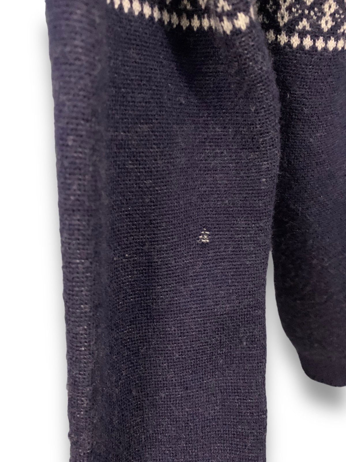 United Arrows Japanese Brand Knitted Wool Native Cardigan Style Sweater Size L / US 10 / IT 46 - 8 Thumbnail