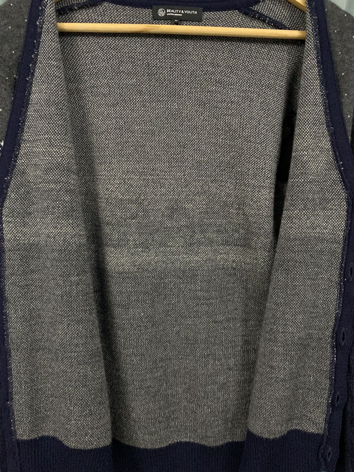 United Arrows Japanese Brand Knitted Wool Native Cardigan Style Sweater Size L / US 10 / IT 46 - 12 Thumbnail