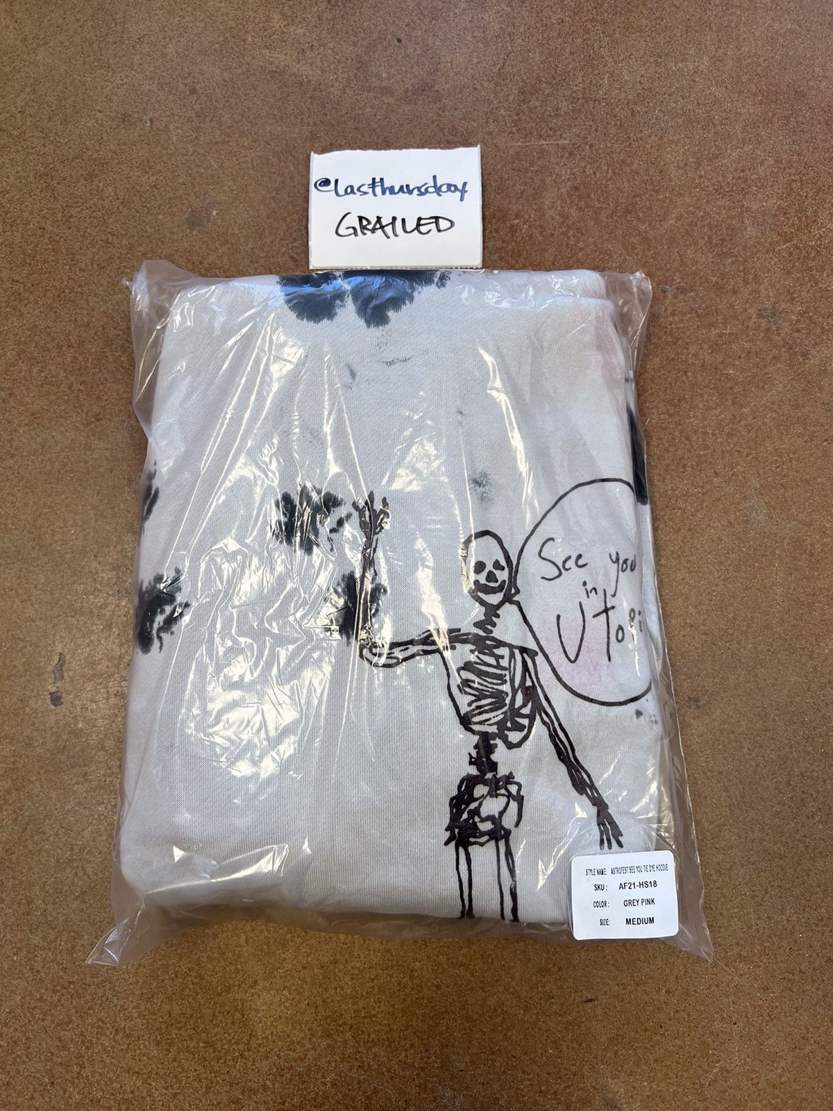 Travis Scott Travis Scott Astroworld 2021 See You Tie-Dye Hoodie Medium Size US M / EU 48-50 / 2 - 7 Thumbnail