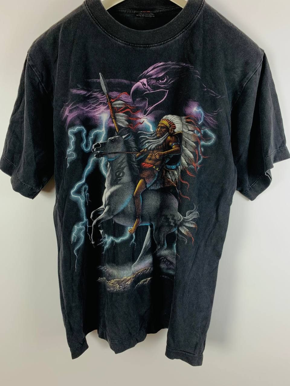 Vintage Rock Eagle Vintage t-shirt short sleeve black L Size US L / EU 52-54 / 3 - 2 Thumbnail