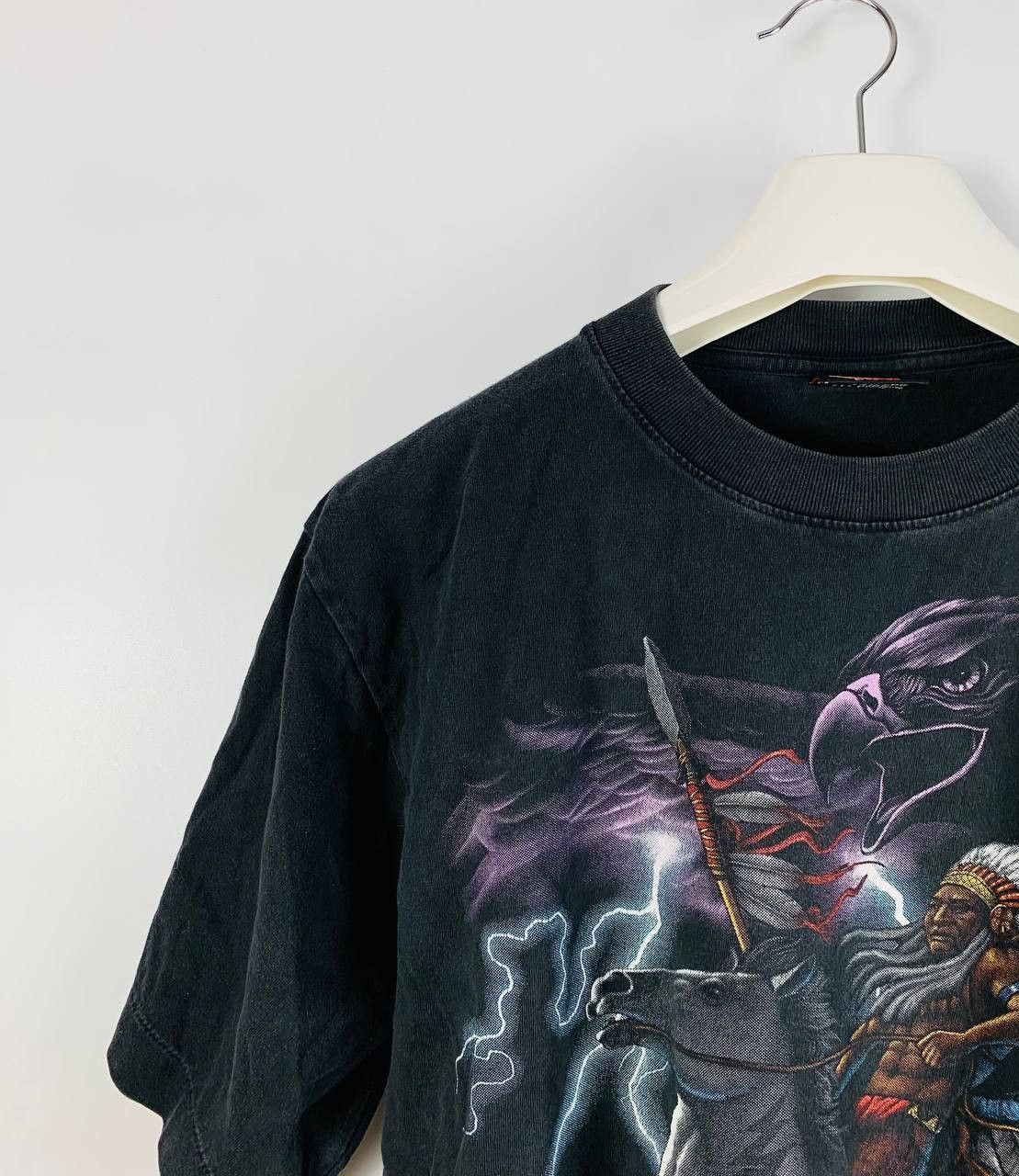 Vintage Rock Eagle Vintage t-shirt short sleeve black L Size US L / EU 52-54 / 3 - 3 Thumbnail