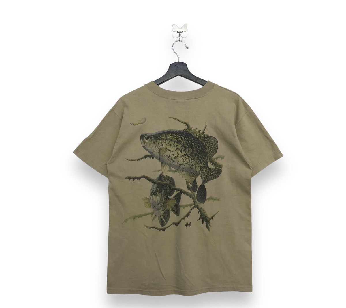 Vintage × Woolrich Woolen Mills Vintage Woolrich Pocket Backprint Tshirt Size US M / EU 48-50 / 2 - 2 Thumbnail