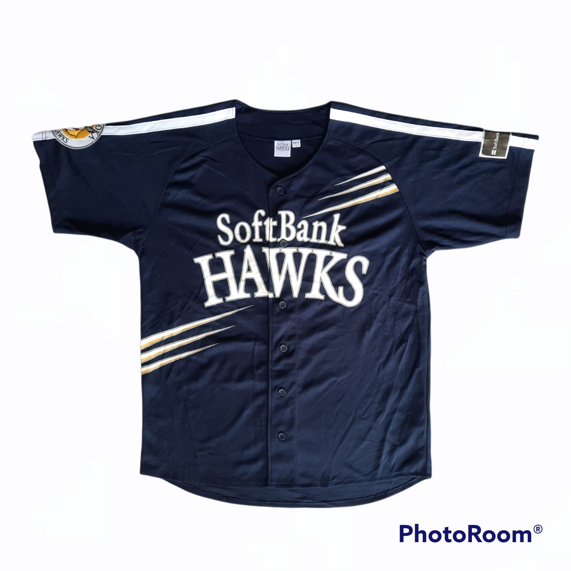 Japanese Brand 🔥NPB fukuoka softbank hawks baseball jersey Size US M / EU 48-50 / 2 - 1 Thumbnail